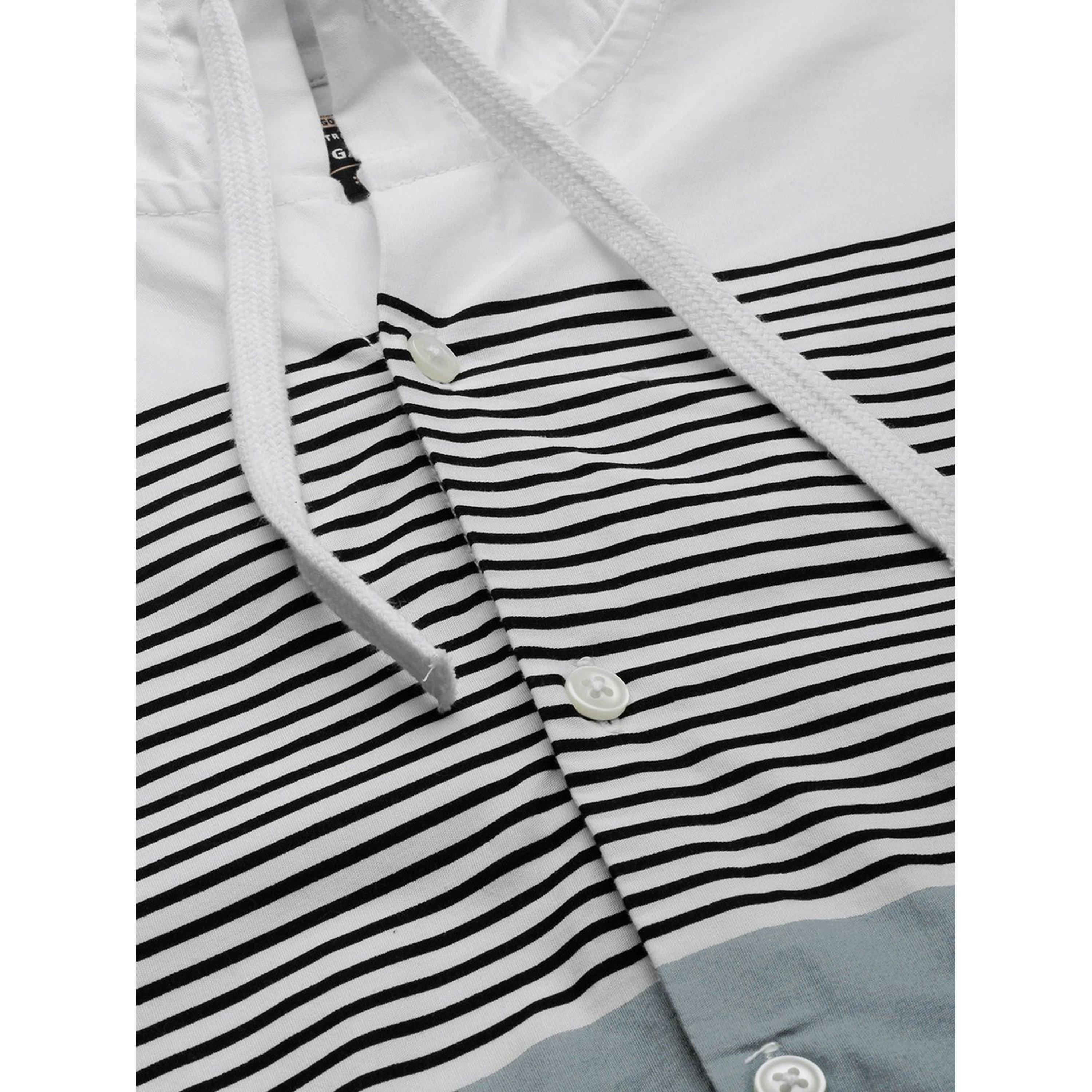 ذا انديان كراج كو × ستايلي - قميص رجالي بقبعة متعدد الألوان-men-clothing-shirts-image-5