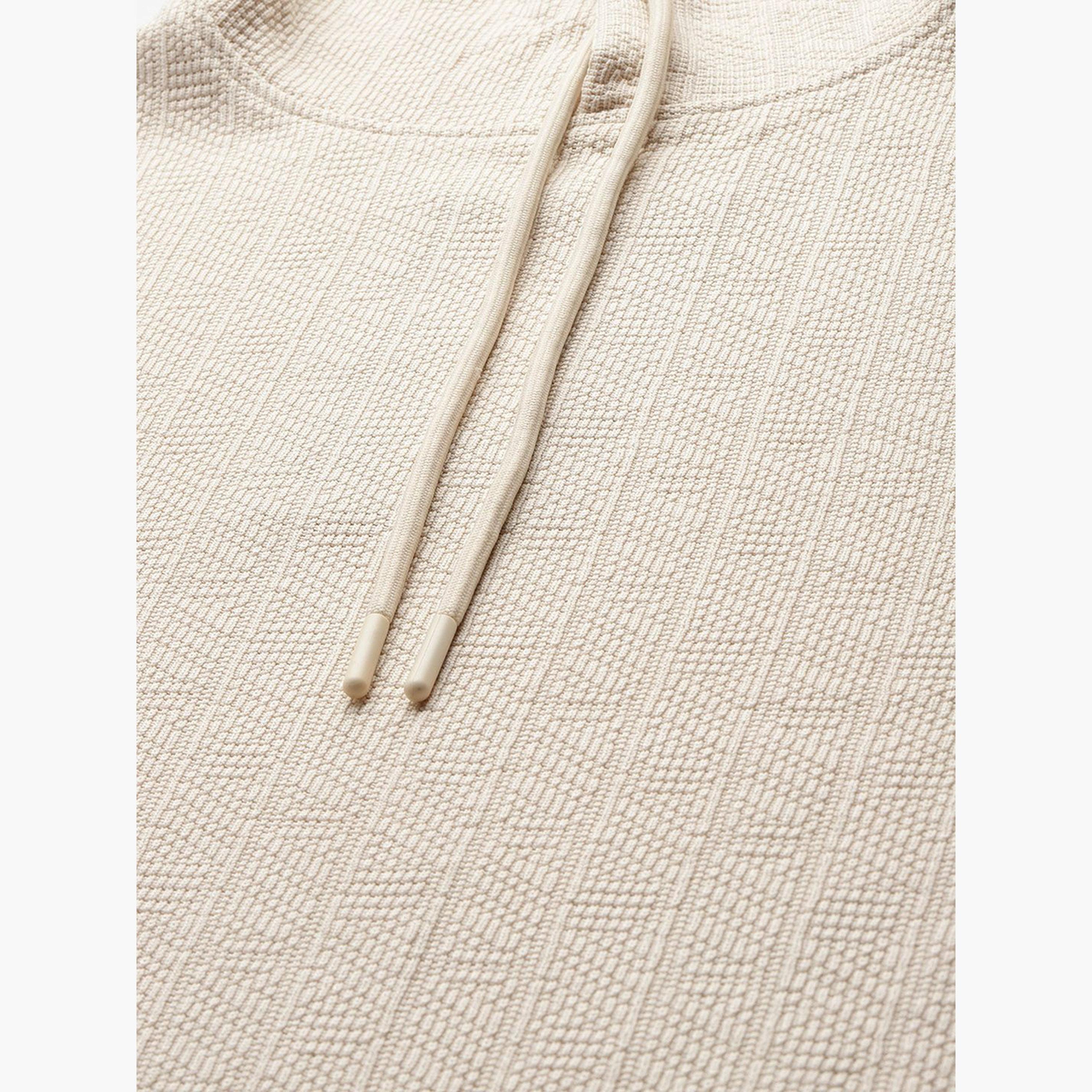 The Indian Garage Co X Styli Textured Hooded Neck Long Sleeves Men's Knitted Hoodie-men-winterwear-hoodiesandsweatshirts-image-5