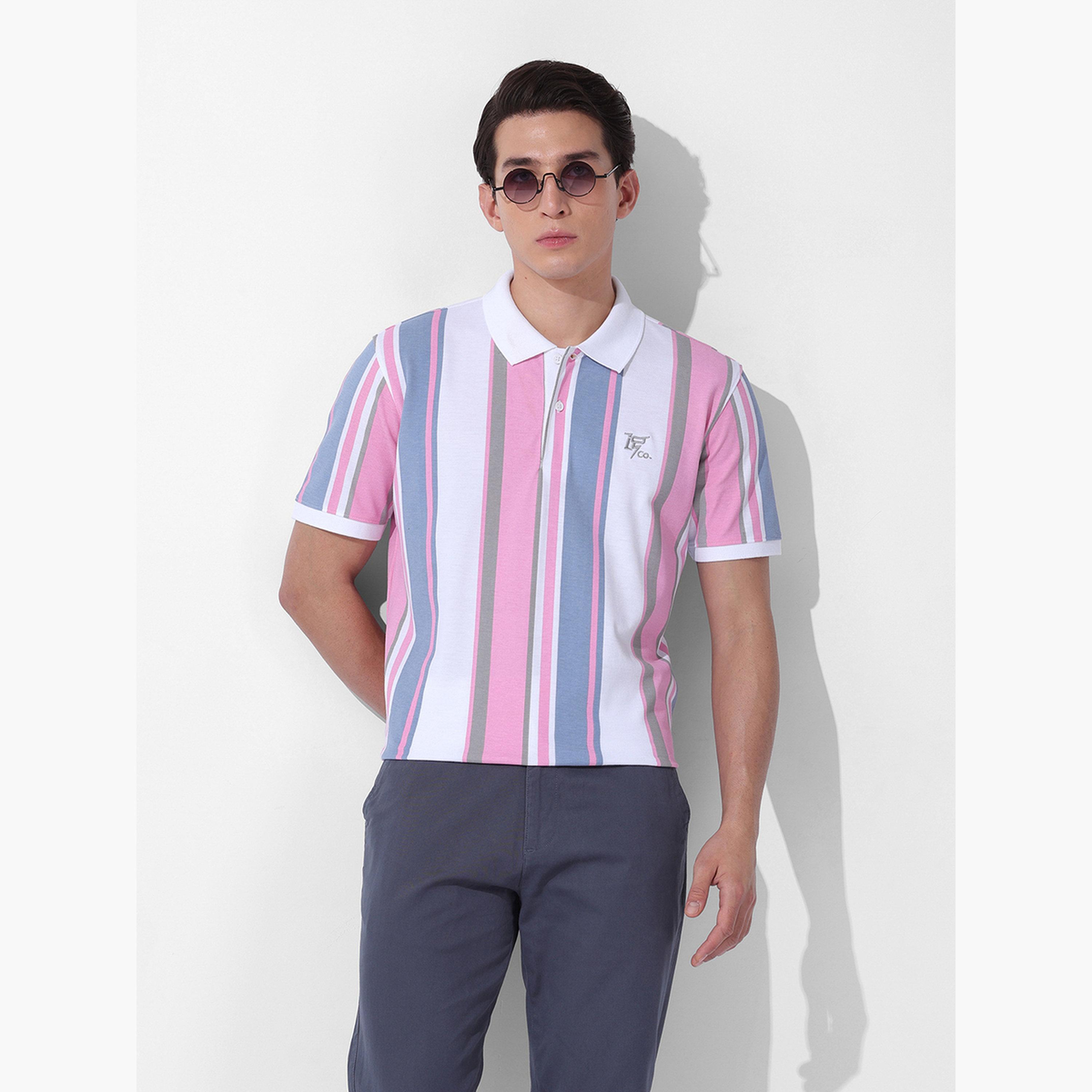 The Indian Garage Co X Styli Men Regular Fit Striped Polo-men-clothing-tshirtsandpolos-polos-image-1