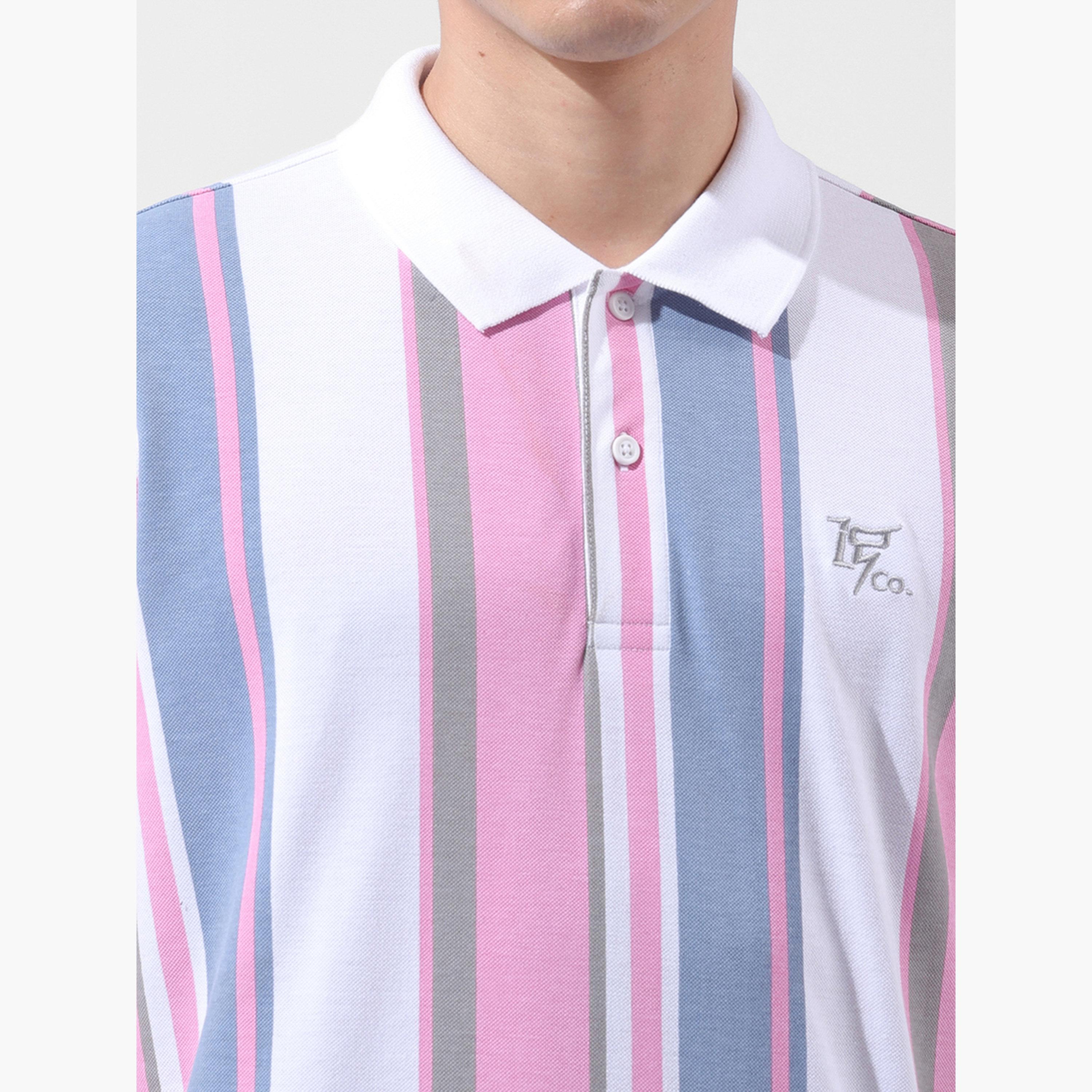 The Indian Garage Co X Styli Men Regular Fit Striped Polo-men-clothing-tshirtsandpolos-polos-image-6