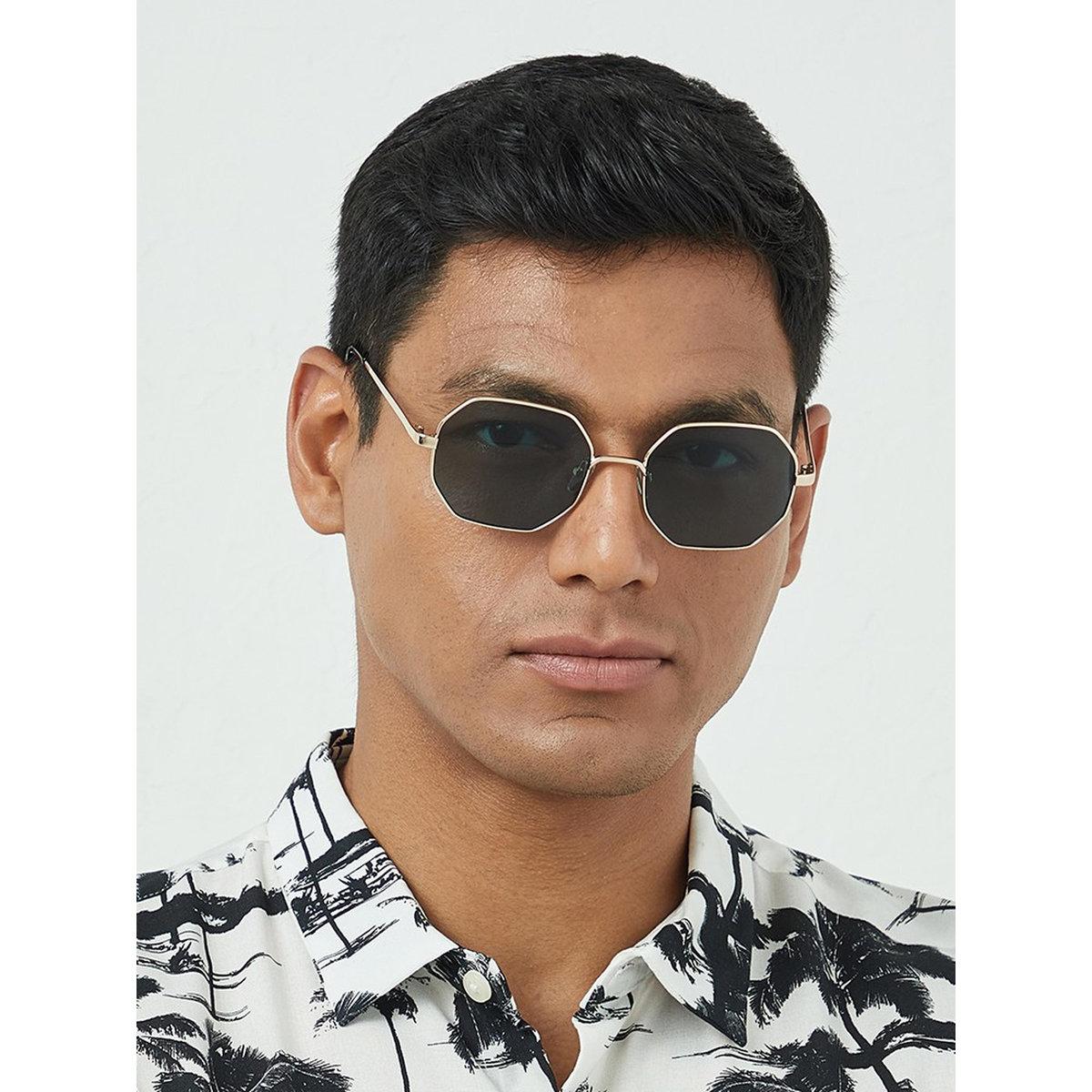 BlackOut Unisex Famous Geometric Sunglasses-men-sunglasses-image-6
