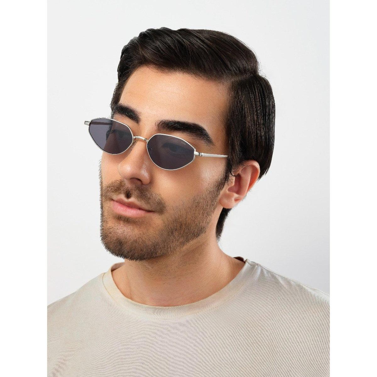 Styli Unisex Hush-Hush Geometric Sunglasses-men-sunglasses-image-4