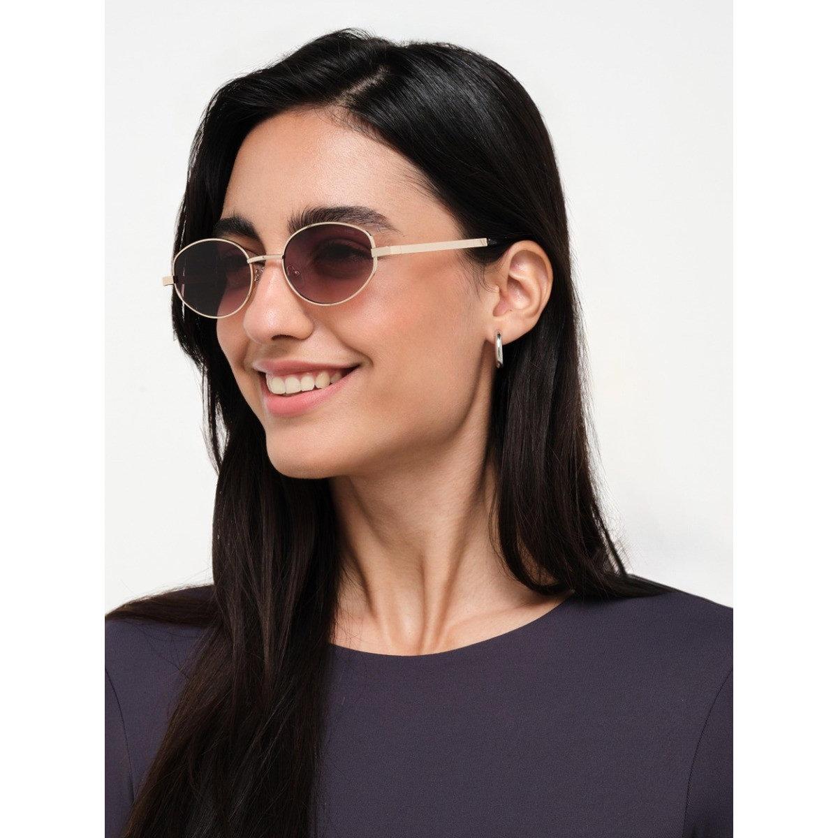 نظارة شمسية بإطار بيضاوي-men-sunglasses-image-4
