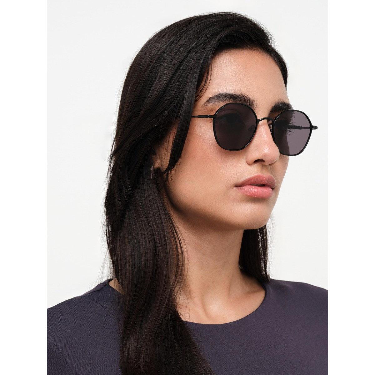 Styli Unisex Shimmer Round Sunglasses-men-sunglasses-image-4
