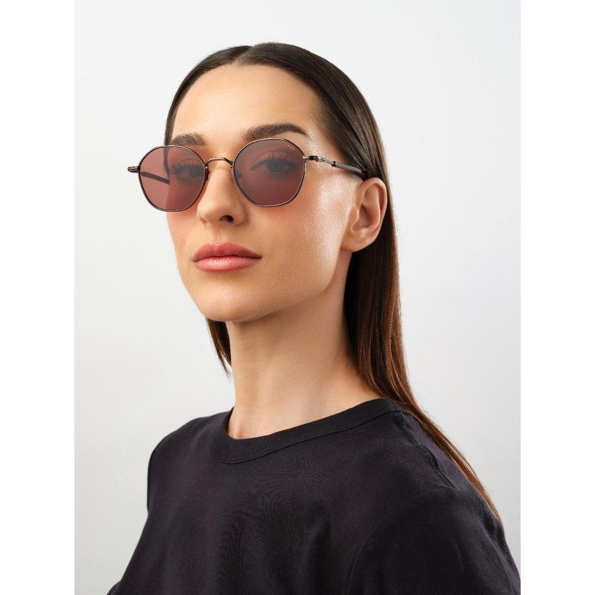 Styli Unisex Shimmer Round Sunglasses-men-sunglasses-image-4