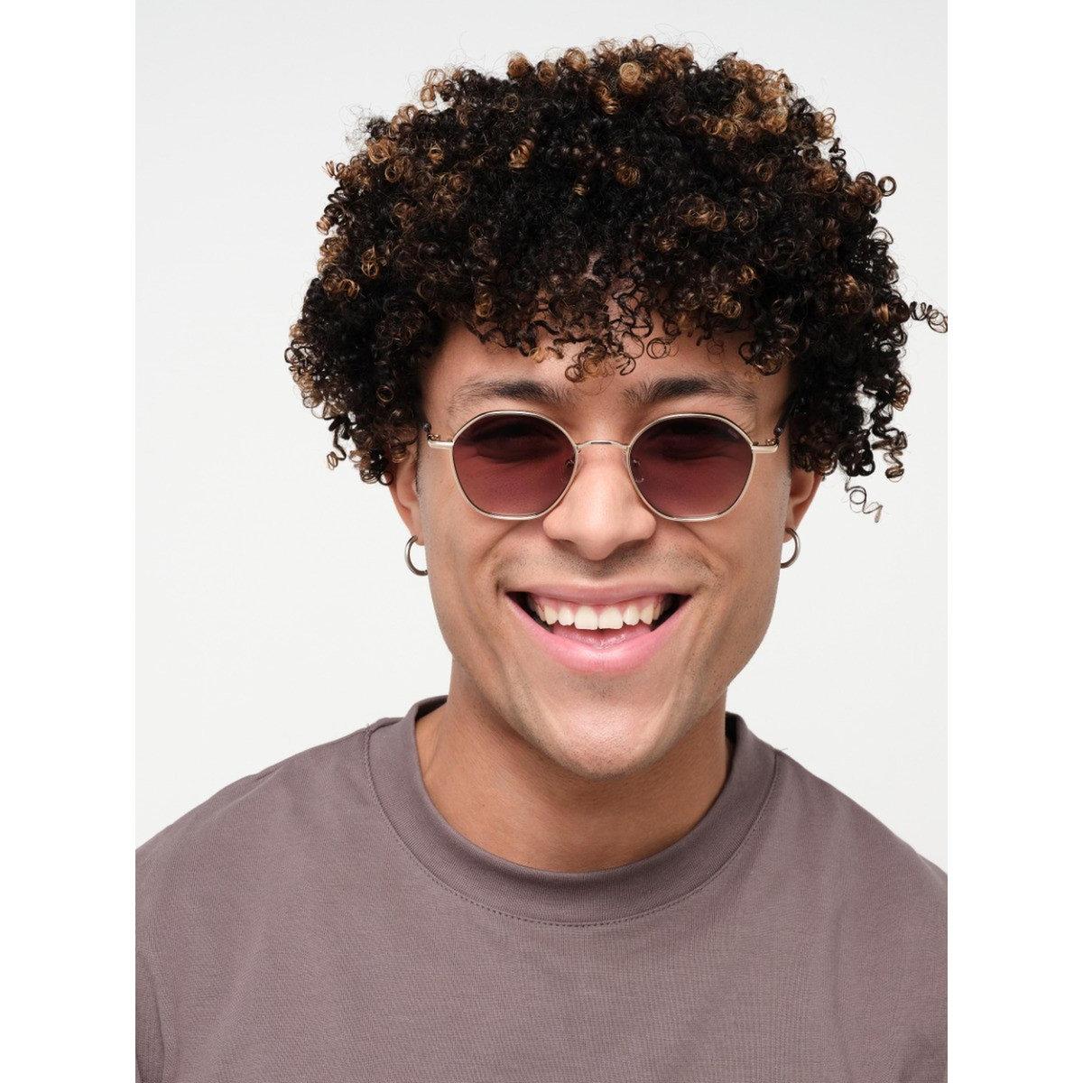 Styli Unisex Shimmer Round Sunglasses-men-sunglasses-image-7