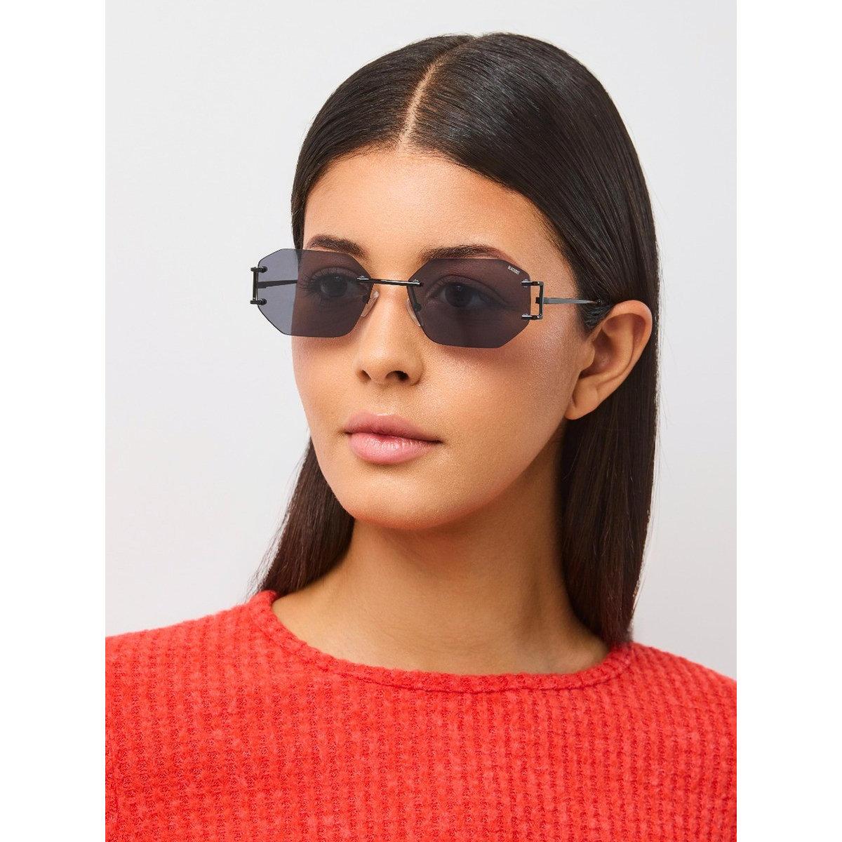 Styli Unisex Pente Geometric Sunglasses-men-sunglasses-image-2