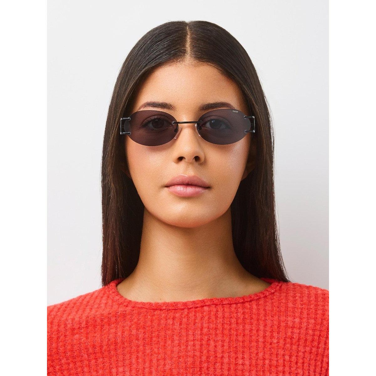 Styli Unisex Clio Oval Sunglasses-men-sunglasses-image-5