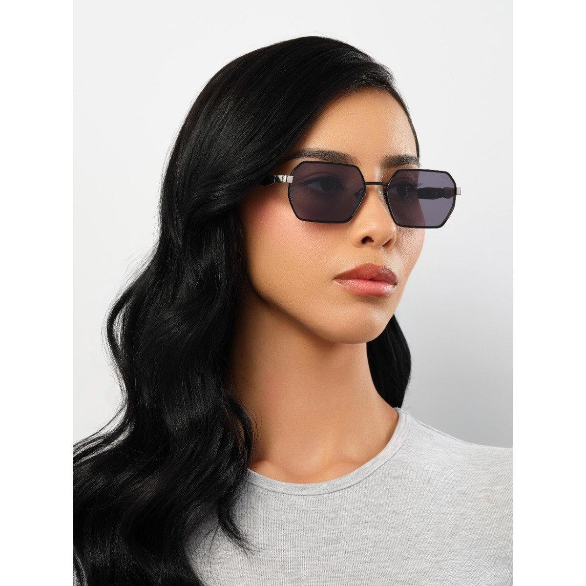 Styli Unisex Empress Geometric Sunglasses-men-sunglasses-image-4