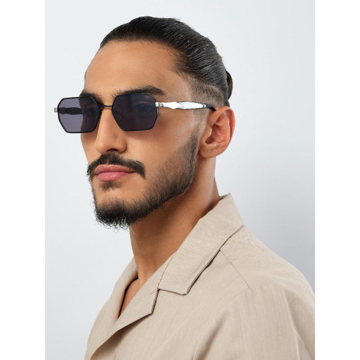 Styli Unisex Empress Geometric Sunglasses-men-sunglasses-image-5