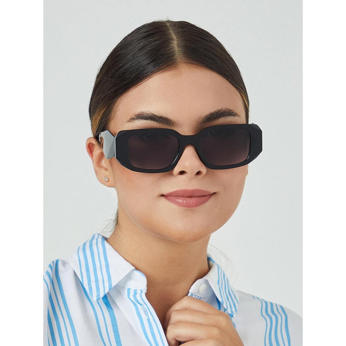 Styli Women Delta Rectangle Sunglasses-women-sunglasses-image-4