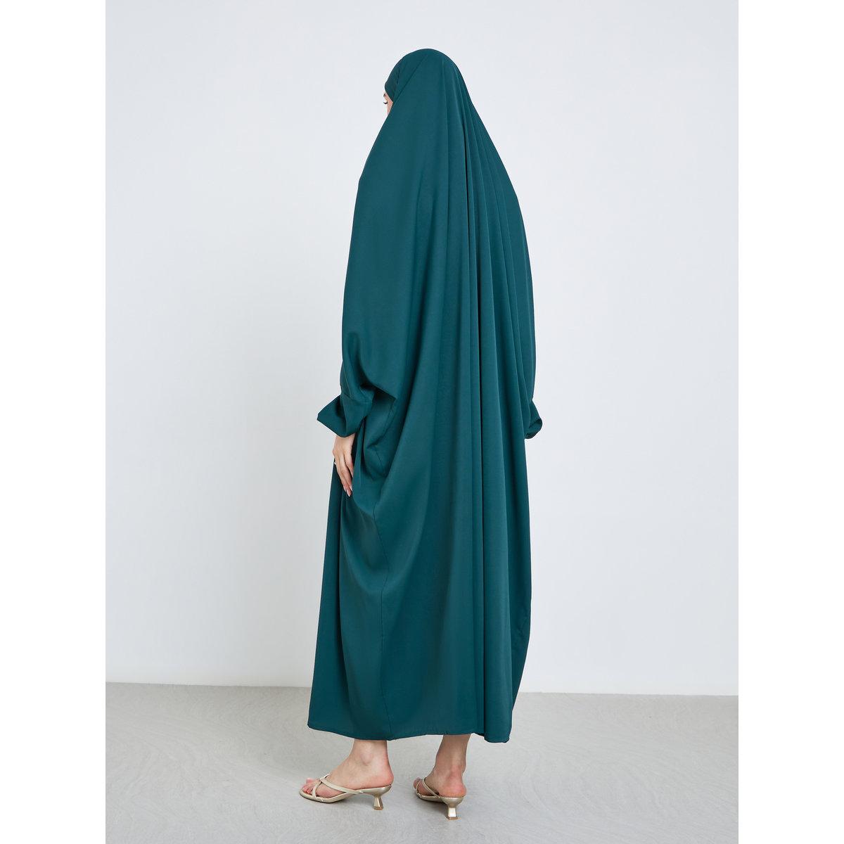 عباية بأكمام وطواطية وغطاء رأس-women-arabicclothing-abayas-image-4