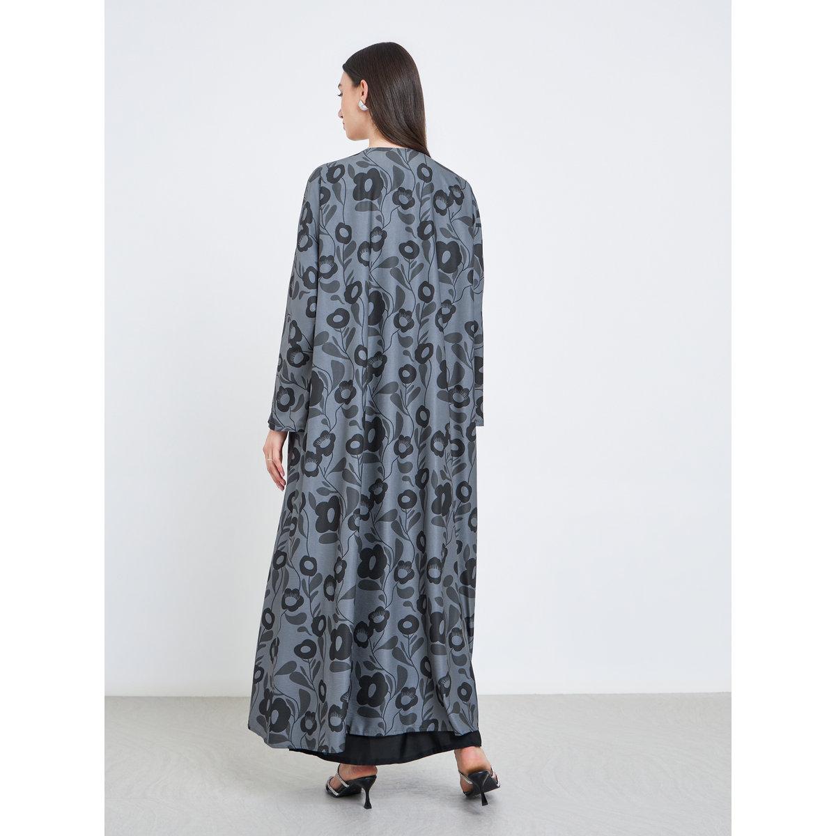 عباية بطبعة زهور-women-arabicclothing-abayas-image-5