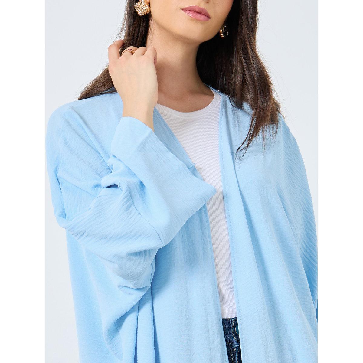 عباية سادة بأكمام وطواطية-women-arabicclothing-abayas-image-4