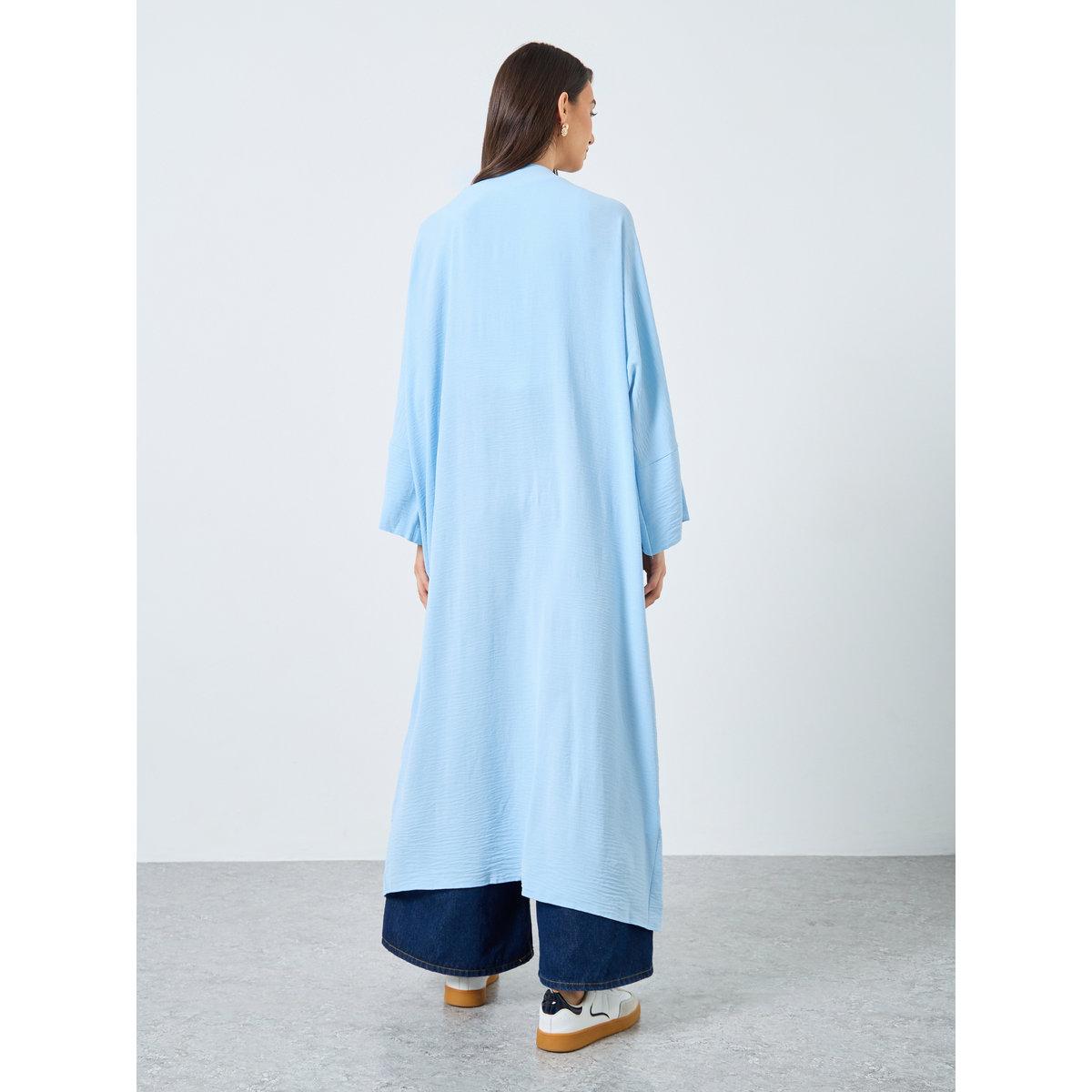 عباية سادة بأكمام وطواطية-women-arabicclothing-abayas-image-5