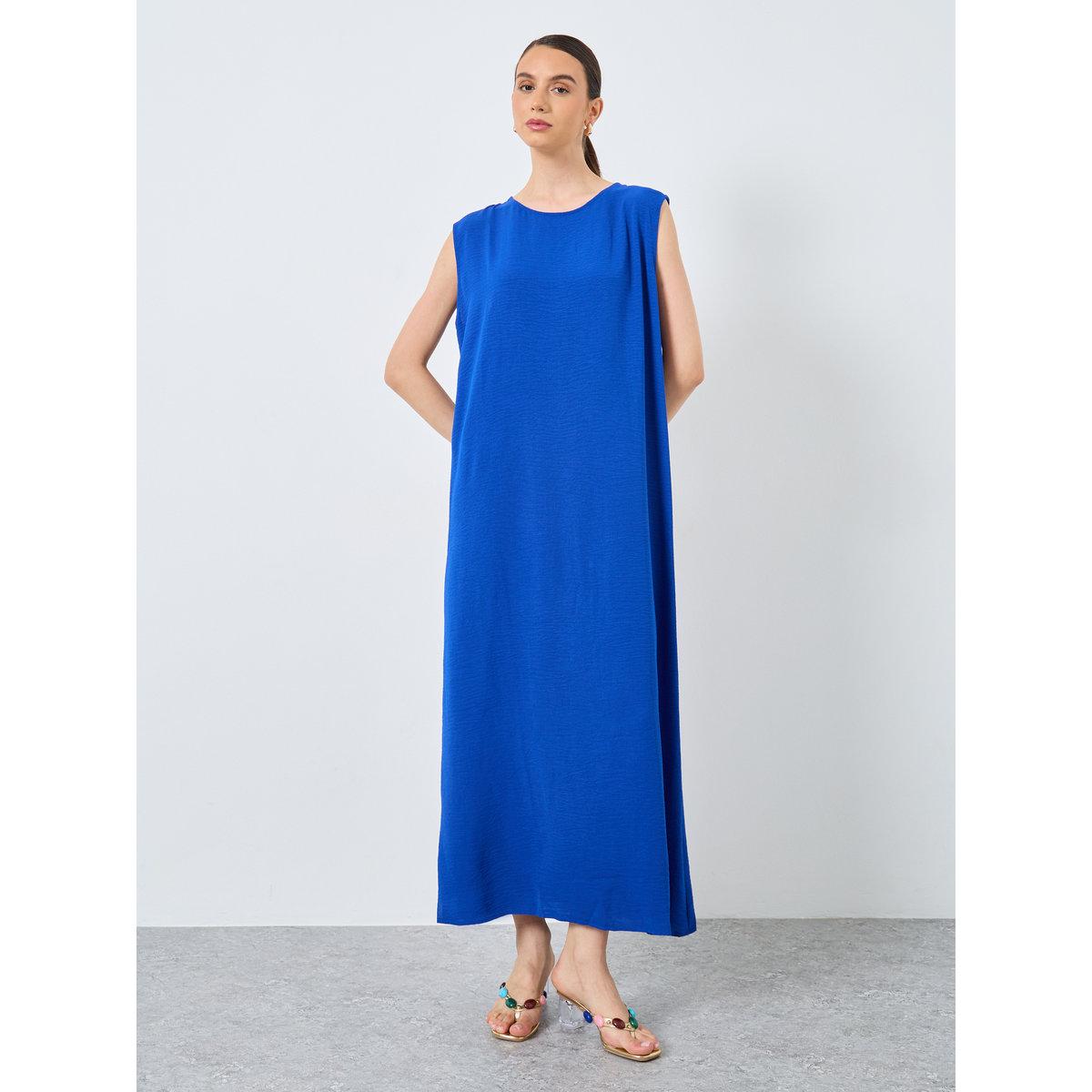Take Two Solid Open Front Abaya with Inner Sleeveless Dress-women-arabicclothing-abayas-image-5