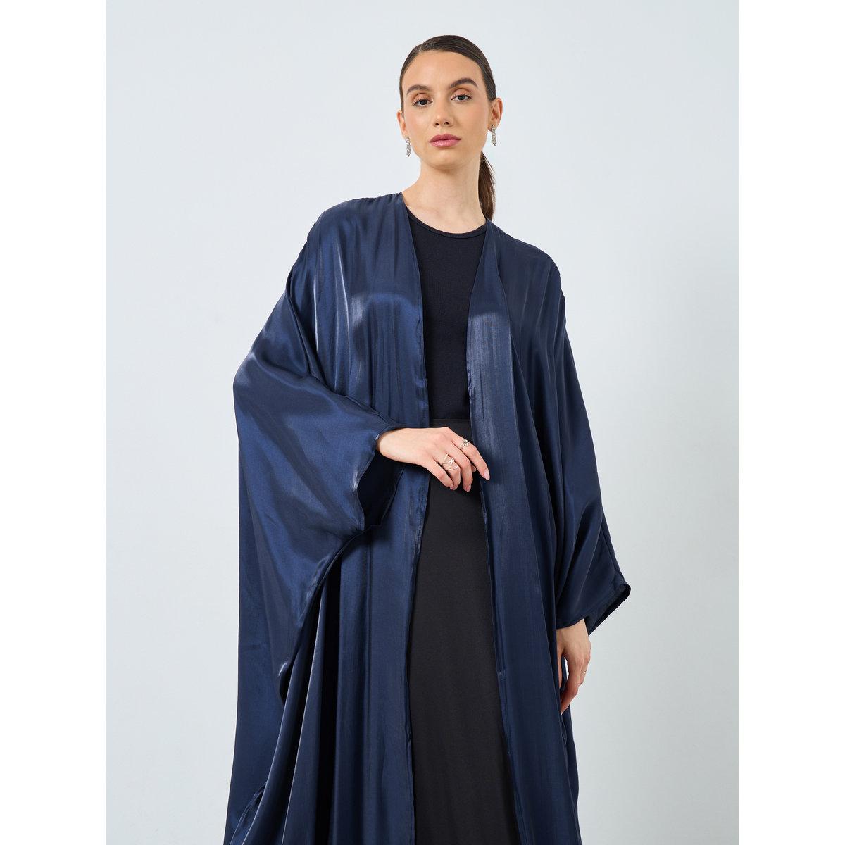 عباية ميتاليك بأكمام وطواطية-women-arabicclothing-abayas-image-3