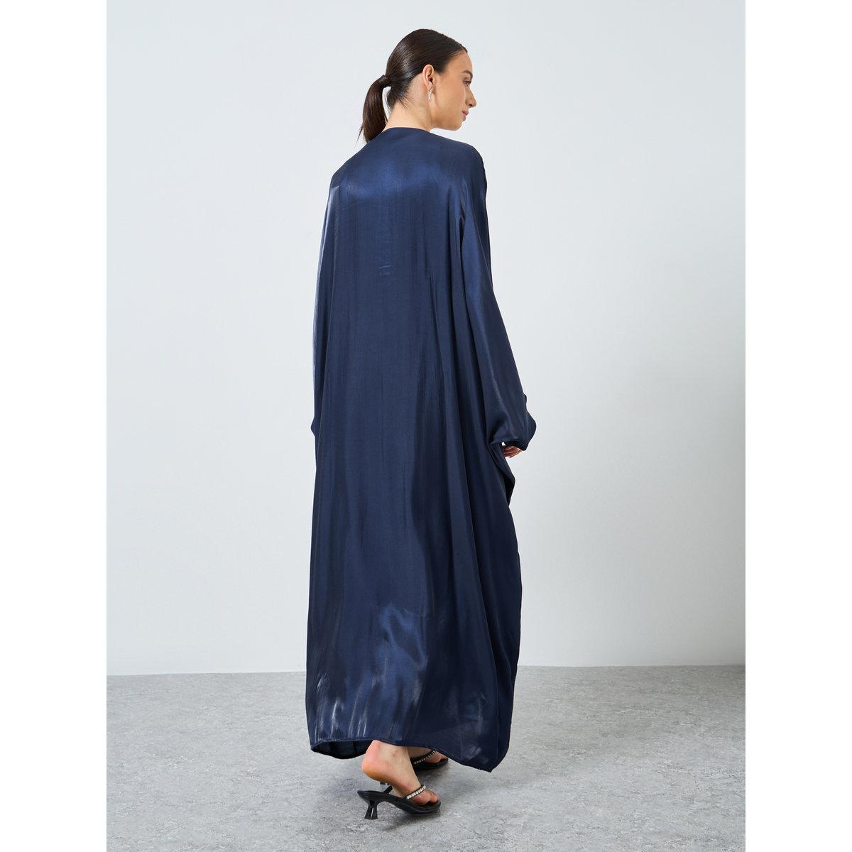 عباية ميتاليك بأكمام وطواطية-women-arabicclothing-abayas-image-5