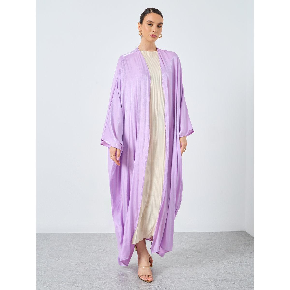 عباية مفتوحة بأكمام وطواطية-women-arabicclothing-abayas-image-2