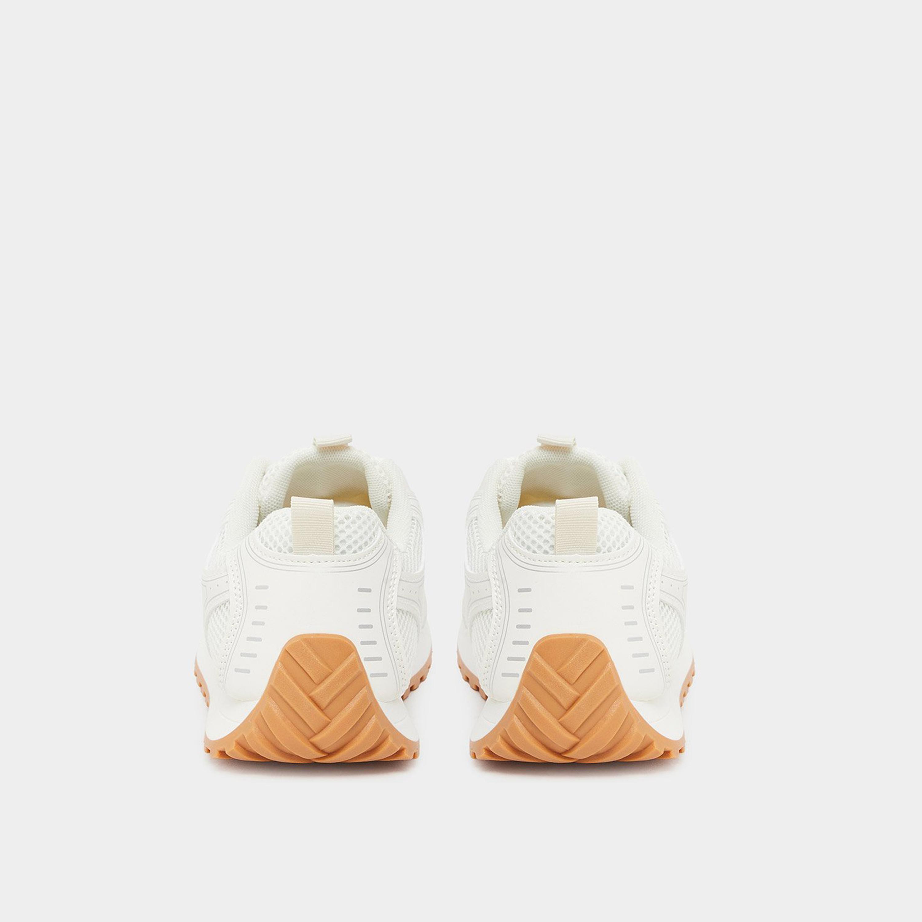 Styli Women White Mesh Sneakers-women-shoes-sneakers-image-5
