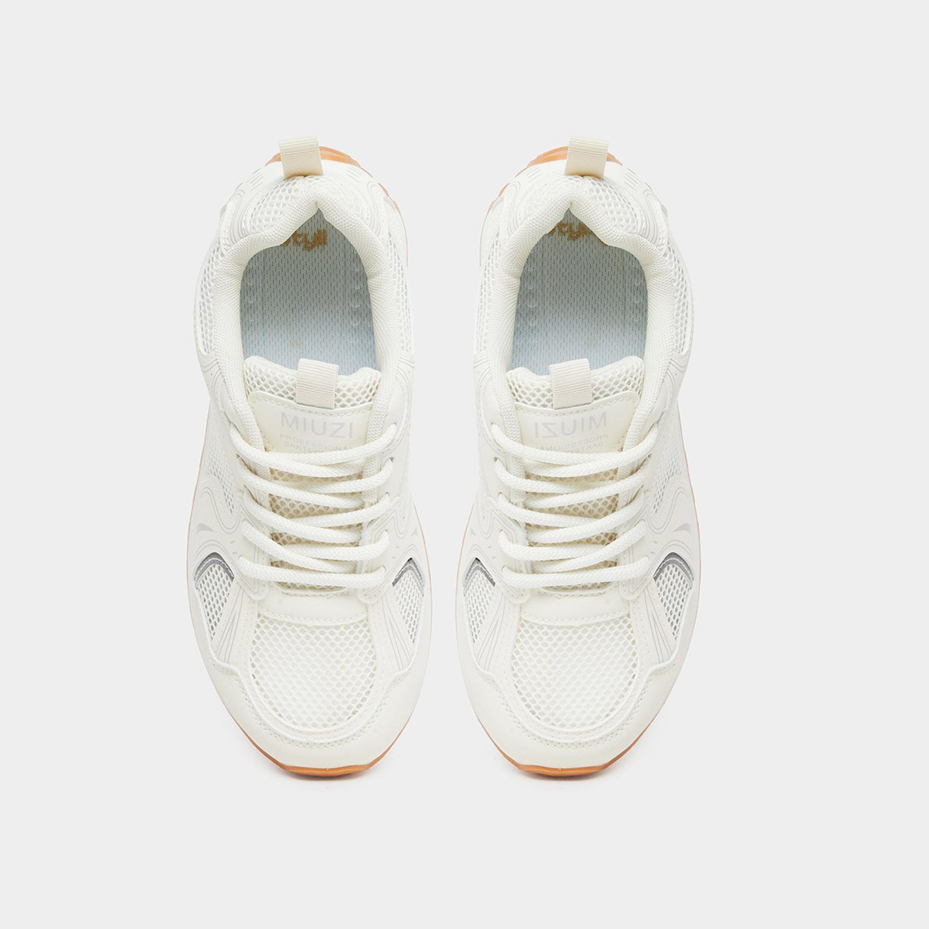 Styli Women White Mesh Sneakers-women-shoes-sneakers-image-6