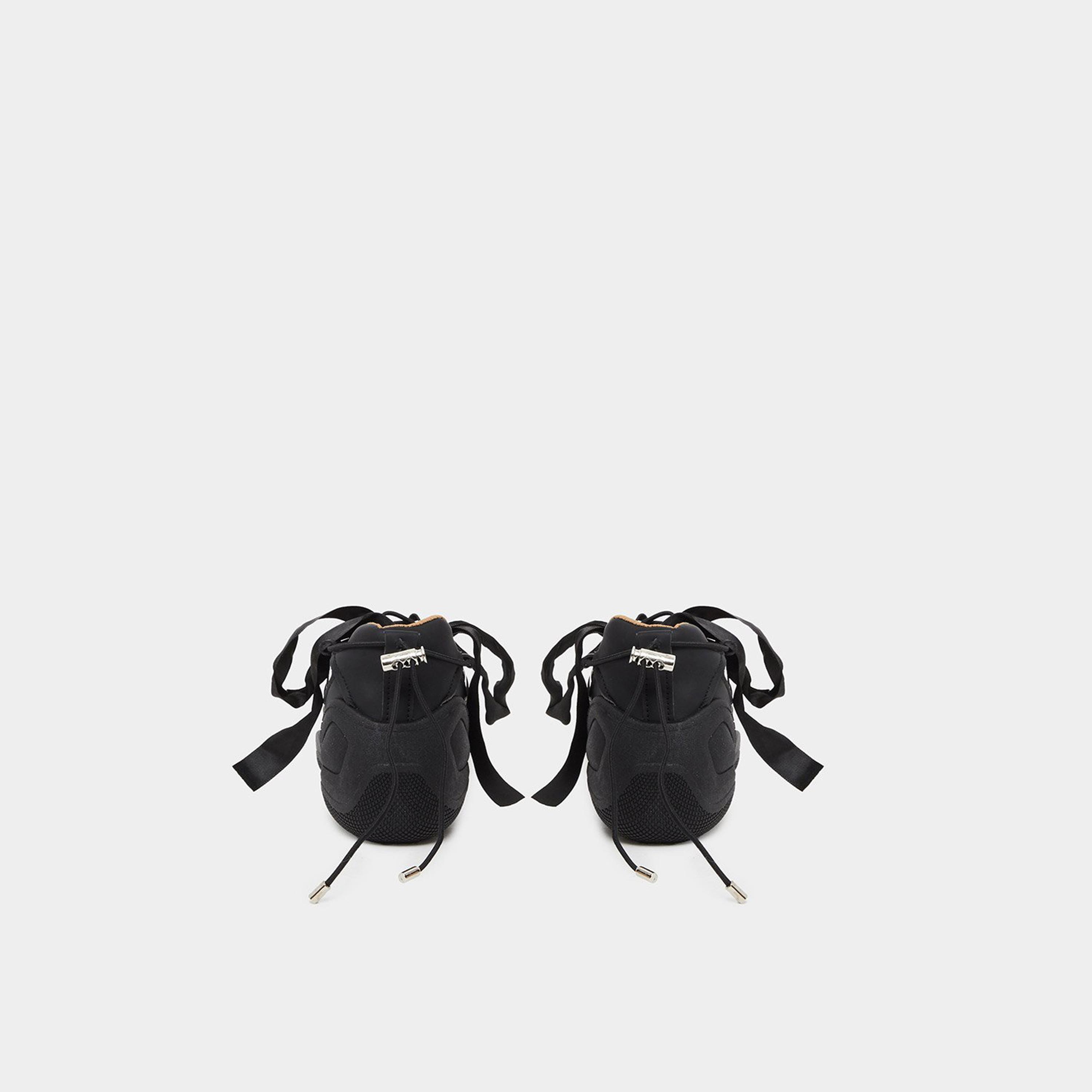 Styli Women Black Ballerina Sneakers-women-shoes-sneakers-image-5