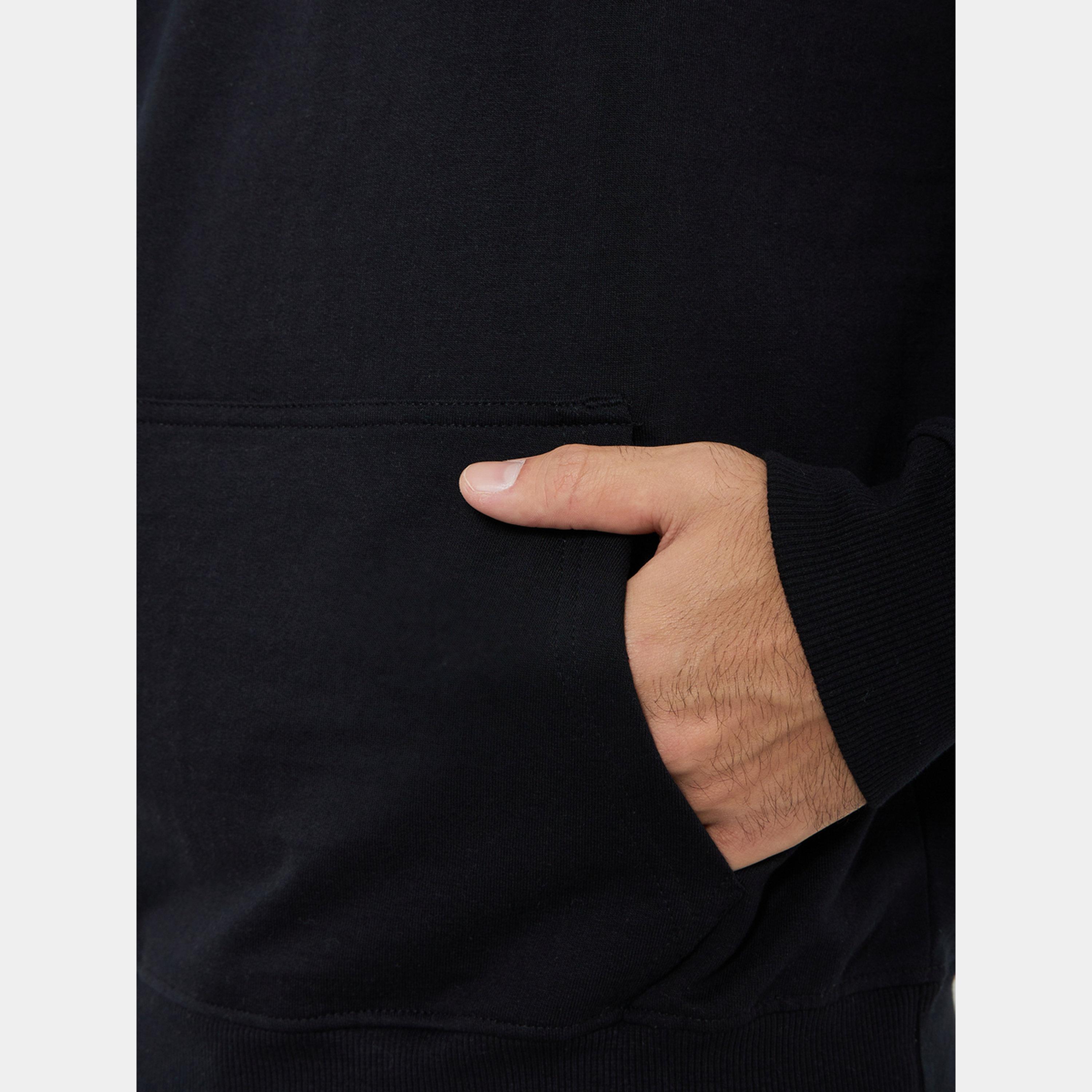 Styli Men Black Snoopy Graphic Print Oversized Hoodie-men-winterwear-hoodiesandsweatshirts-image-5