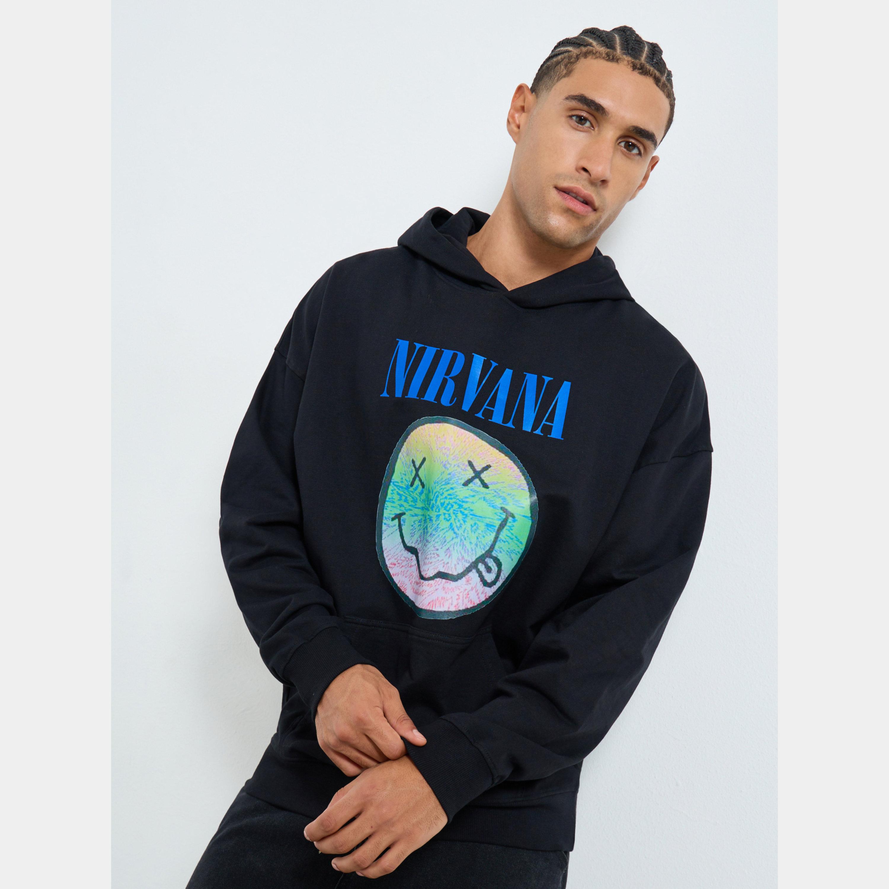 ستايلي - هودي نيرفانا رجالي بأكمام طويلة وياقة وغطاء رأس-men-winterwear-hoodiesandsweatshirts-image-1