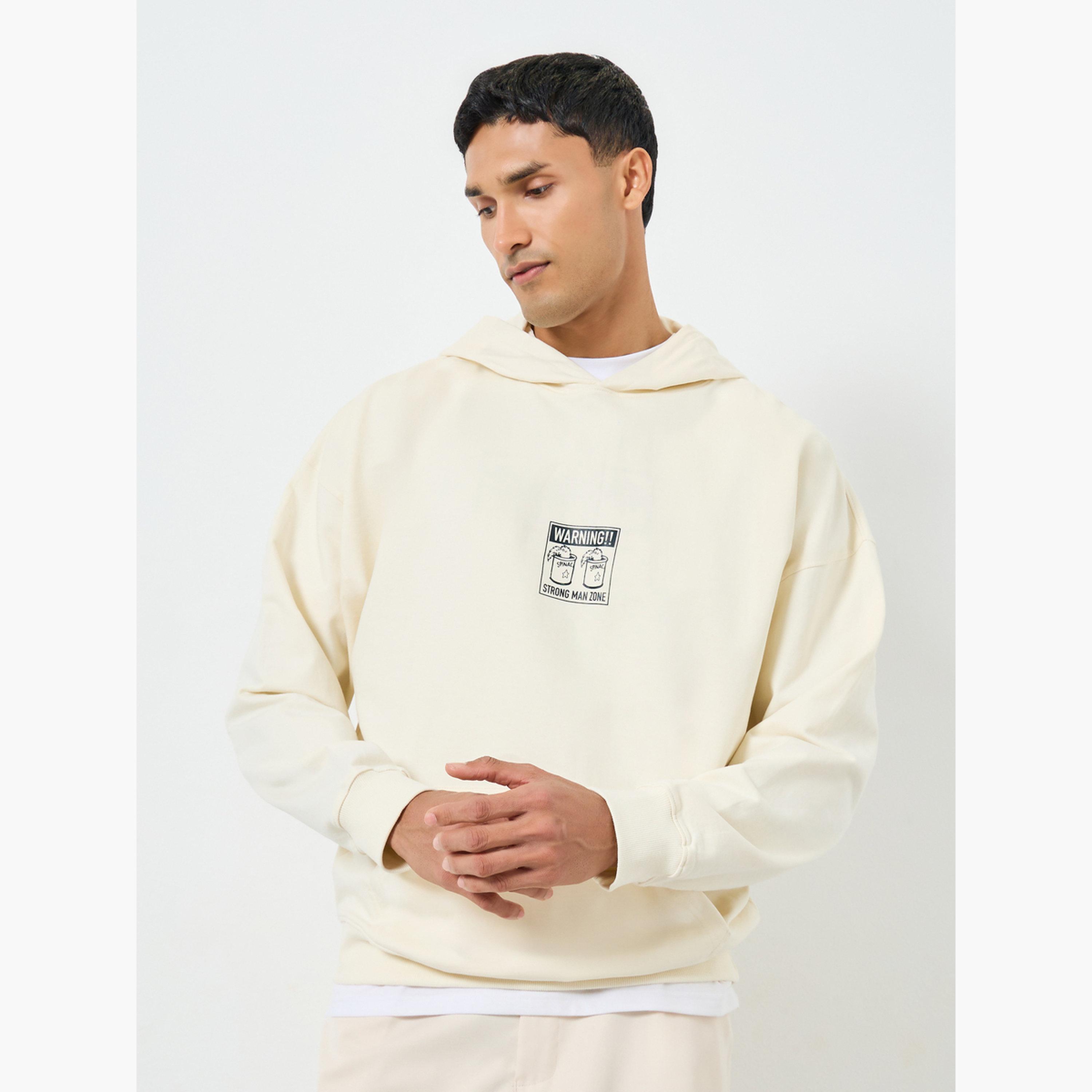 هودي بطبعة شخصية باباي بقصة واسعة-men-winterwear-hoodiesandsweatshirts-image-1