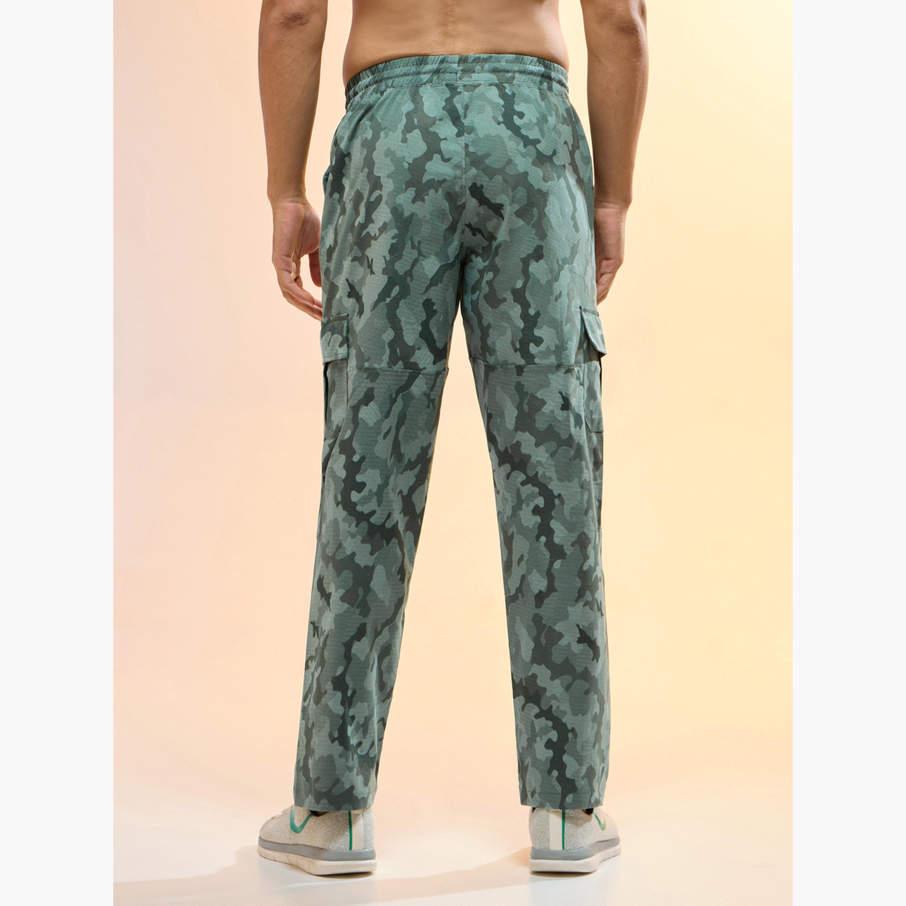 Technosport Men Printed Straight Fit Sports Cargo Trackpants-men-clothing-sportswearandactivewear-bottoms-joggers-image-3