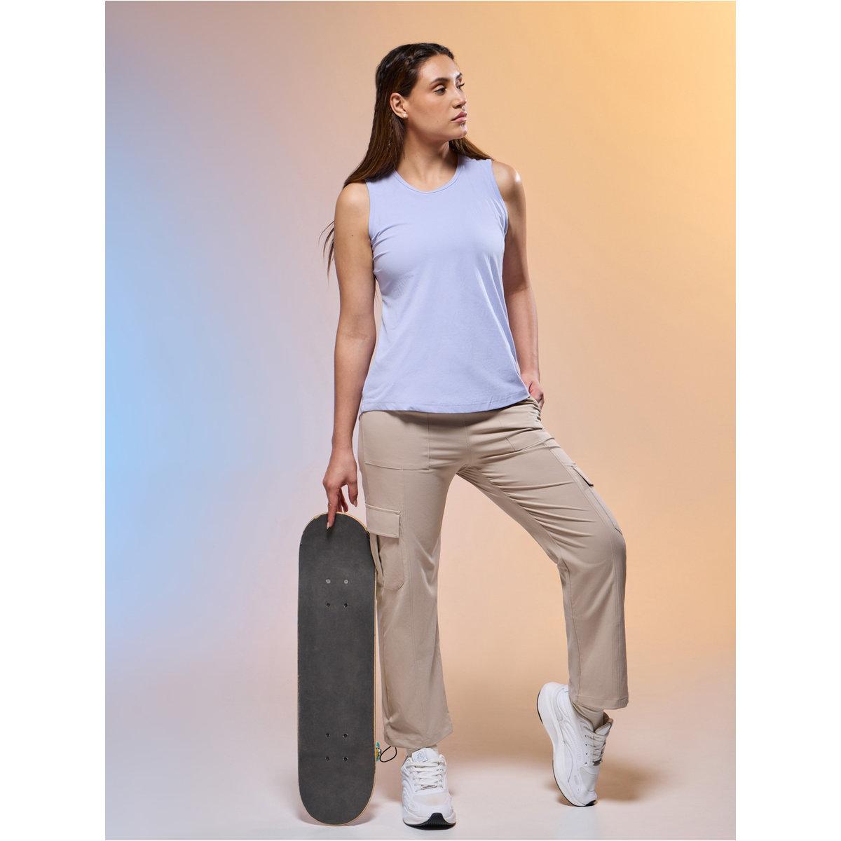 تيشيرت كت بقصة سليم فيت-women-clothing-sportswearandactivewear-tshirtsandvests-image-2