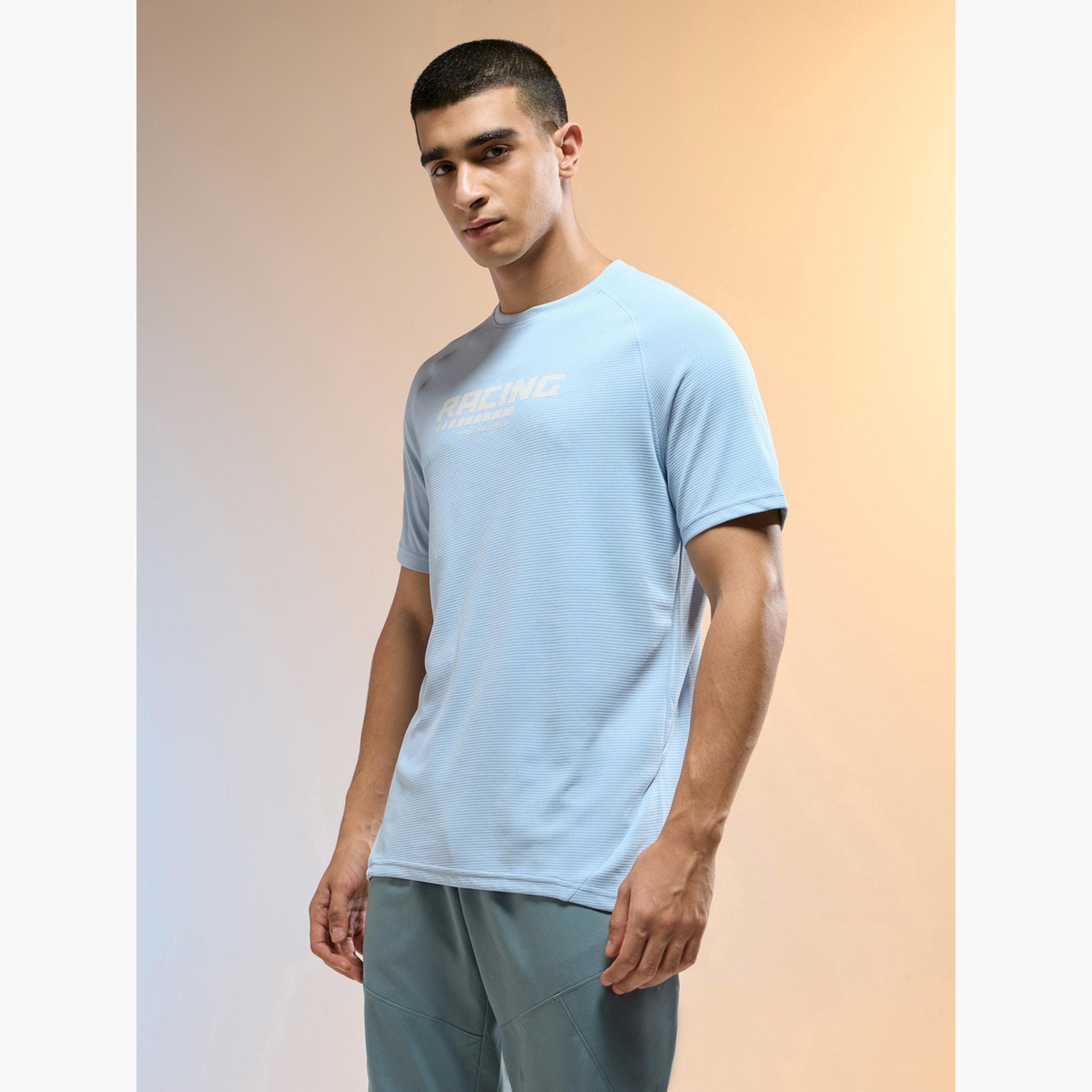 Technosport Men Typography Printed Slim Fit Sports T-Shirt-men-clothing-sportswearandactivewear-tshirtsandpolos-image-3