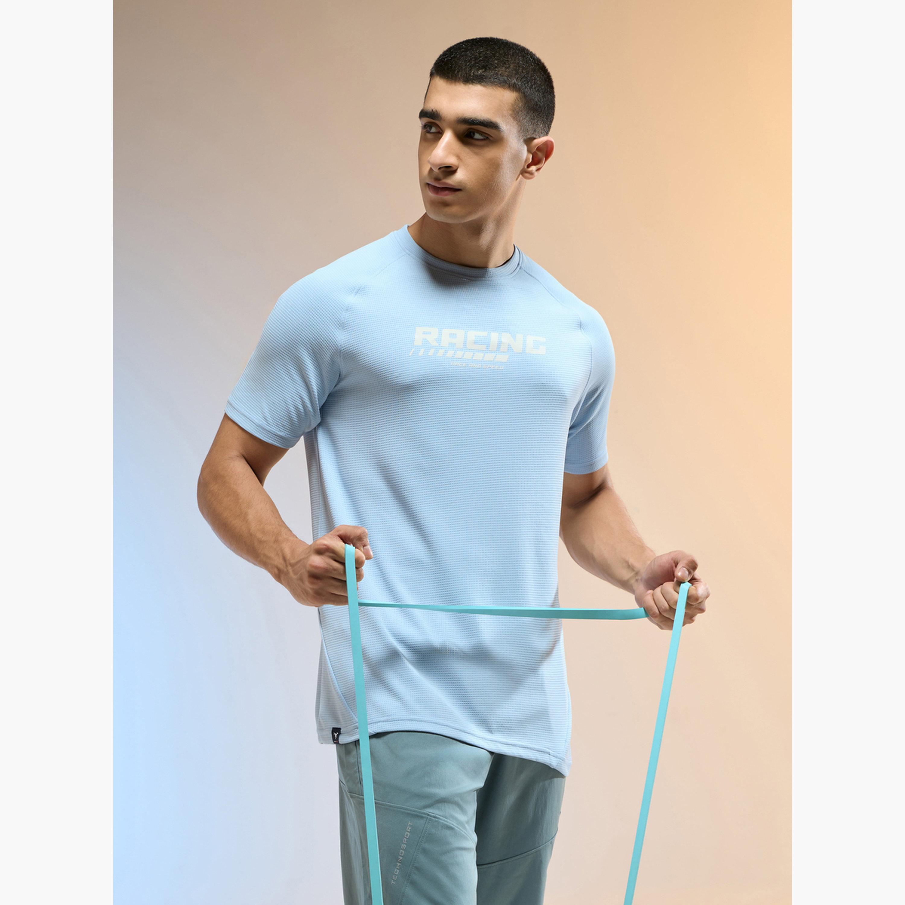 Technosport Men Typography Printed Slim Fit Sports T-Shirt-men-clothing-sportswearandactivewear-tshirtsandpolos-image-4