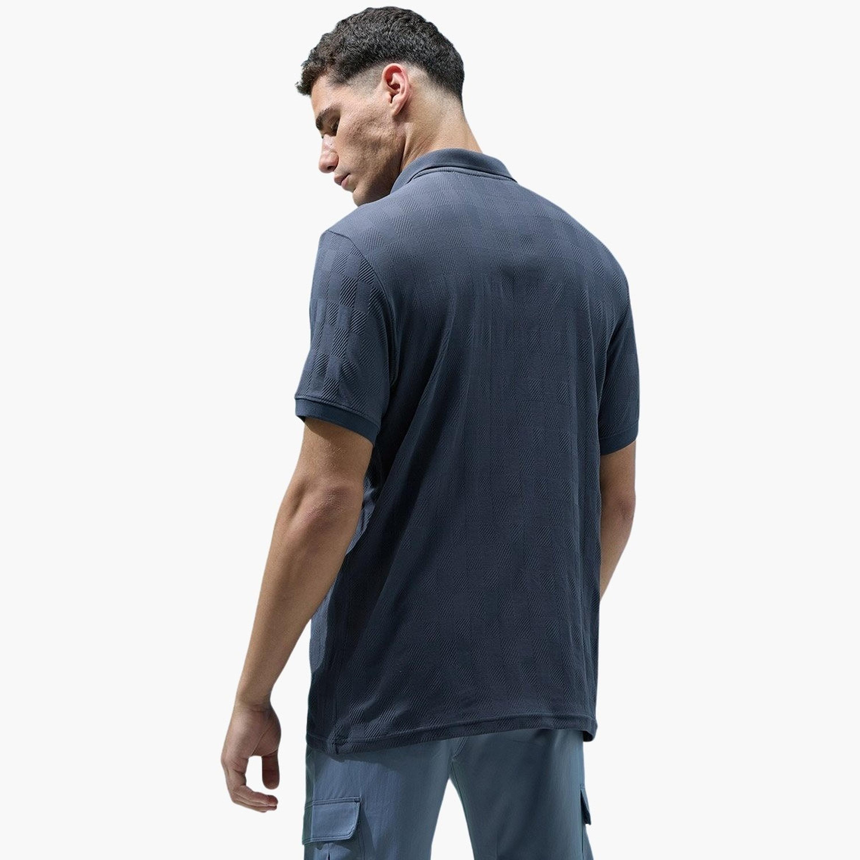 تكنوسبورت - قميص بولو للرجال جاكار تصميم نحيف-men-clothing-tshirtsandpolos-tshirts-image-5