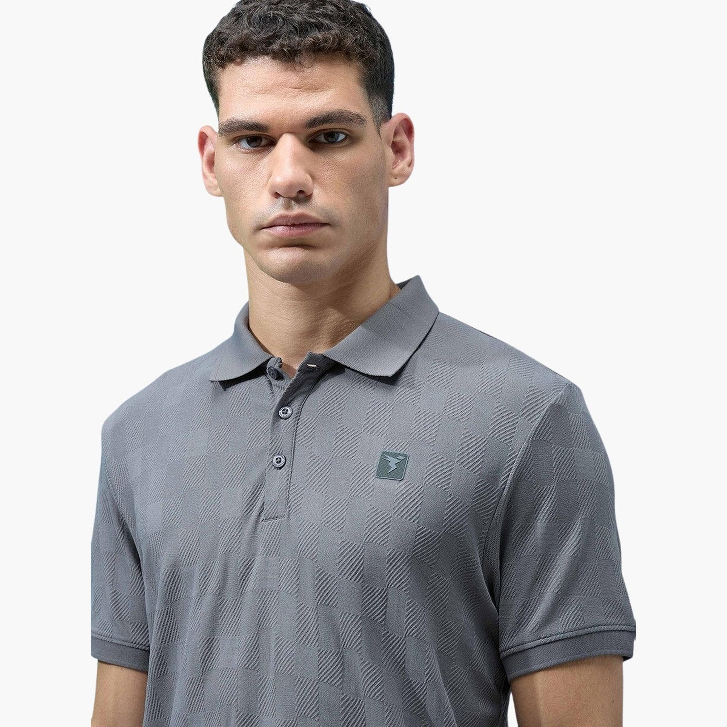 Technosport Men Jacquard Slim Fit Polo-men-clothing-tshirtsandpolos-tshirts-image-2