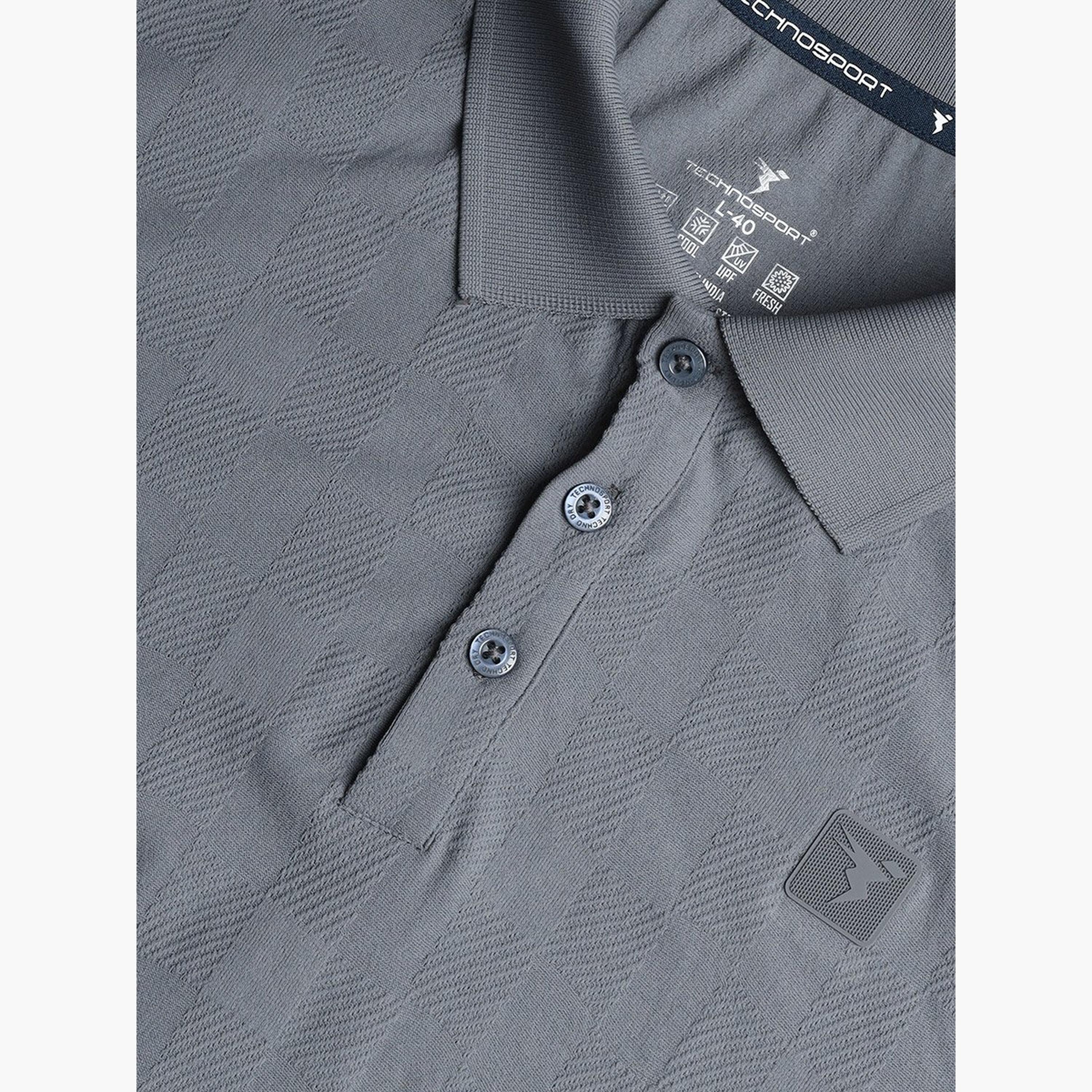 تكنوسبورت - قميص بولو للرجال جاكار تصميم نحيف-men-clothing-tshirtsandpolos-tshirts-image-6