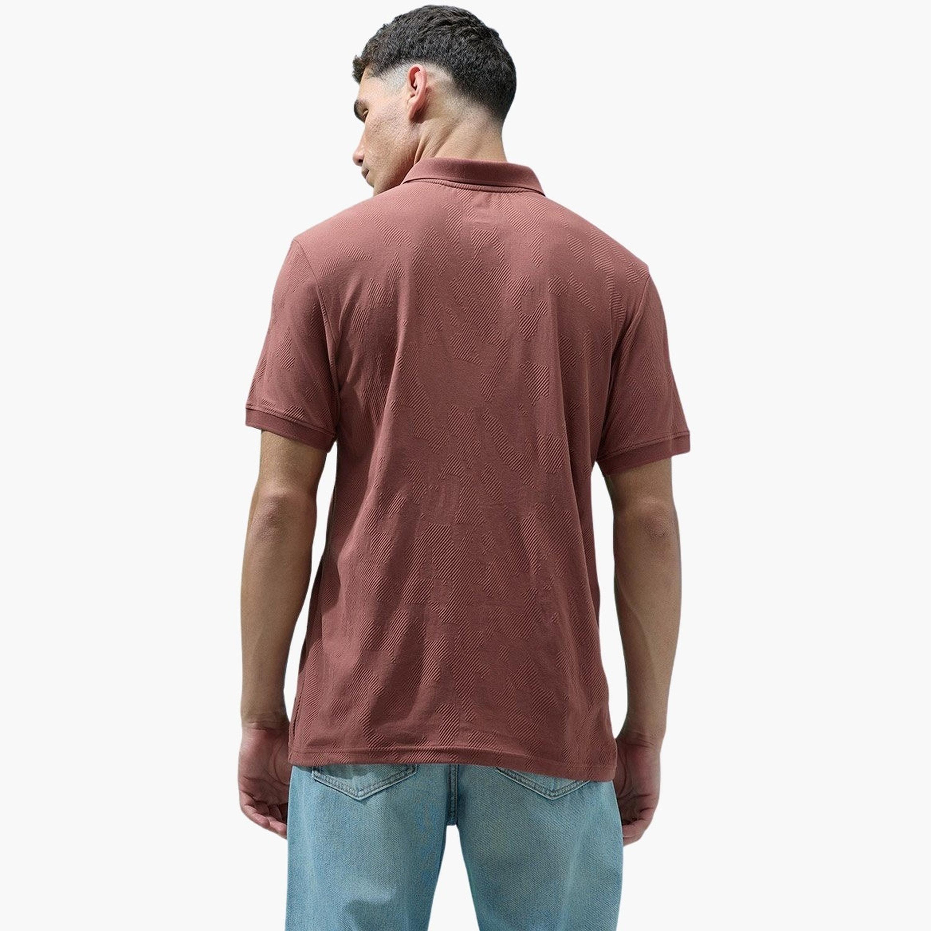 Technosport Men Jacquard Slim Fit Polo-men-clothing-tshirtsandpolos-tshirts-image-4