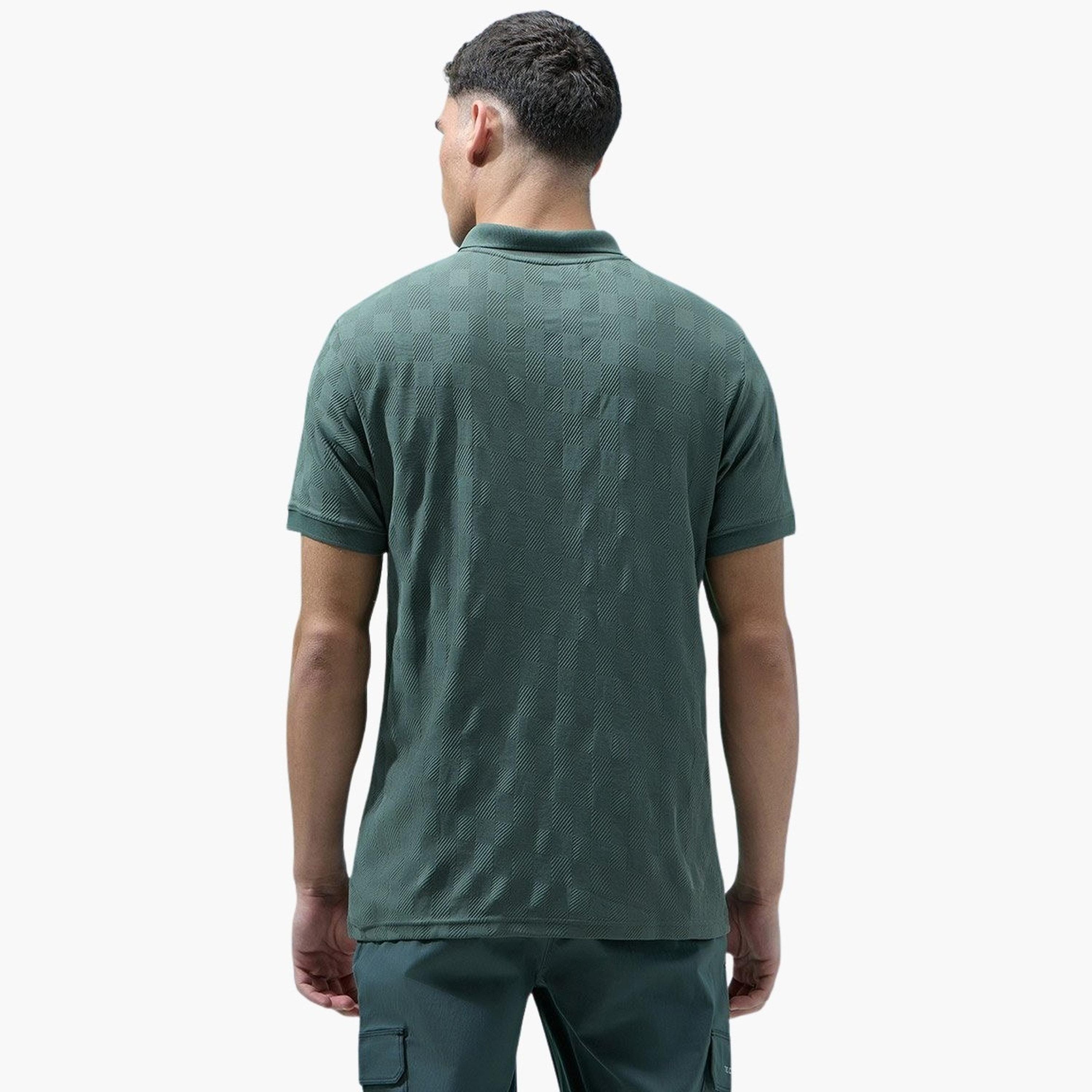 Technosport Men Jacquard Slim Fit Polo-men-clothing-tshirtsandpolos-tshirts-image-4