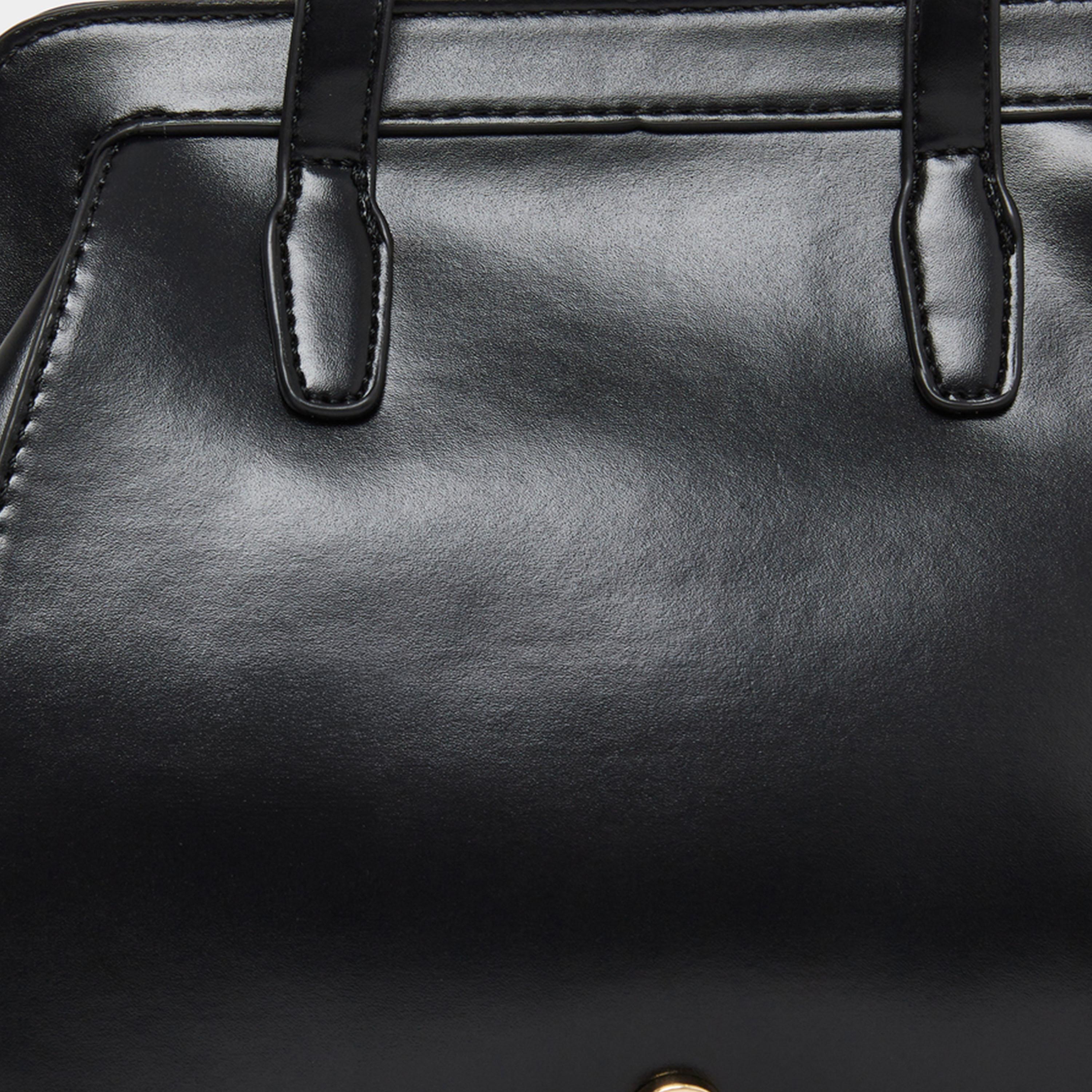 ستايلي - شنطة سوداء منظمة بحزام قابل للفصل-women-bagsandwallets-handbags-image-3
