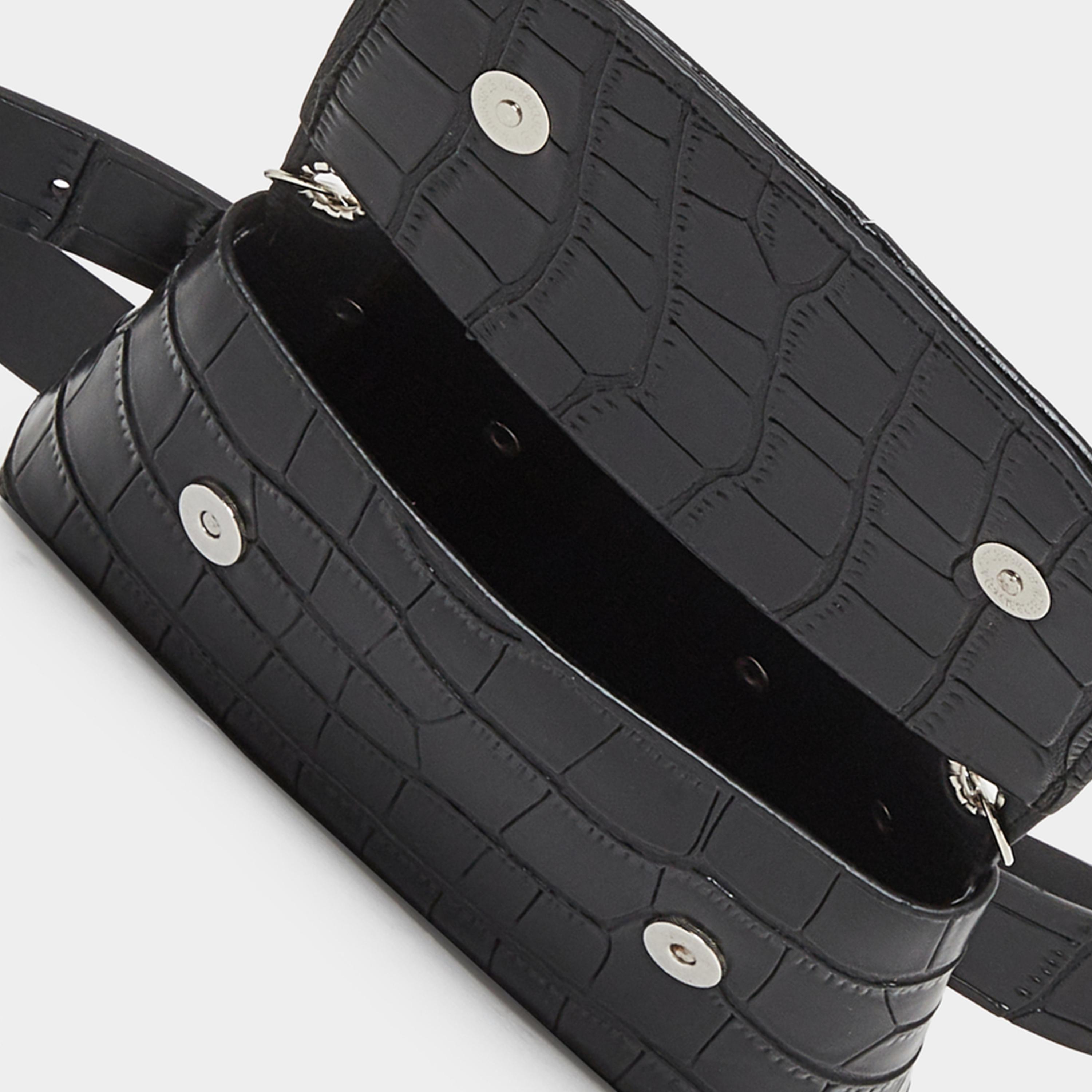 ستايلي - شنطة حزام من جلد التمساح مع حزام سلسلة-women-bagsandwallets-handbags-image-5