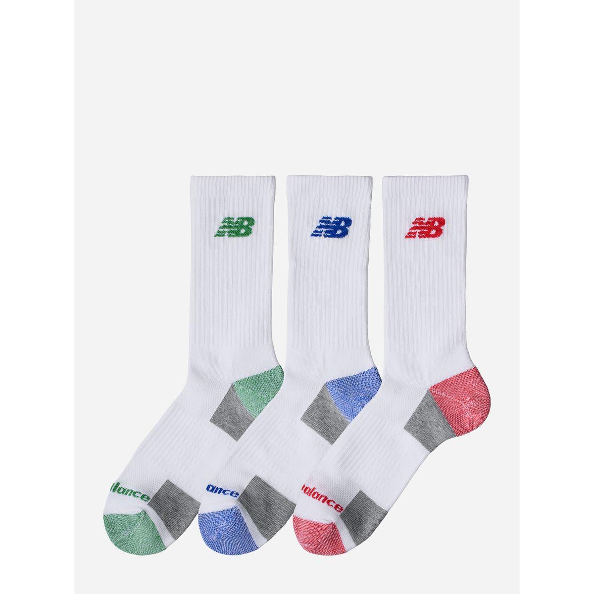 New Balance Pack of 3 - Performance Cushioned Crew Socks-women-socksandstockings-image-2