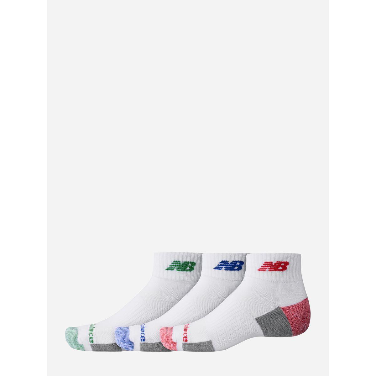 New Balance Pack of 3 - Performance Cushioned Ankle Socks-women-socksandstockings-image-1