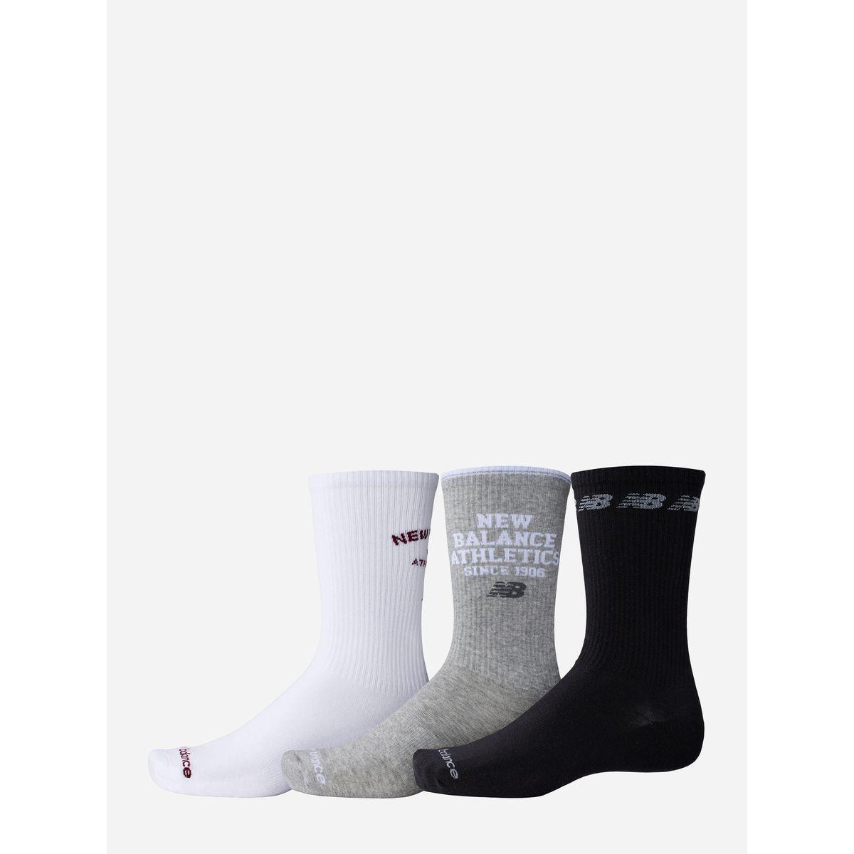 مجموعة من 3 - جوارب بطبعة شعار الماركة-women-socksandstockings-image-1