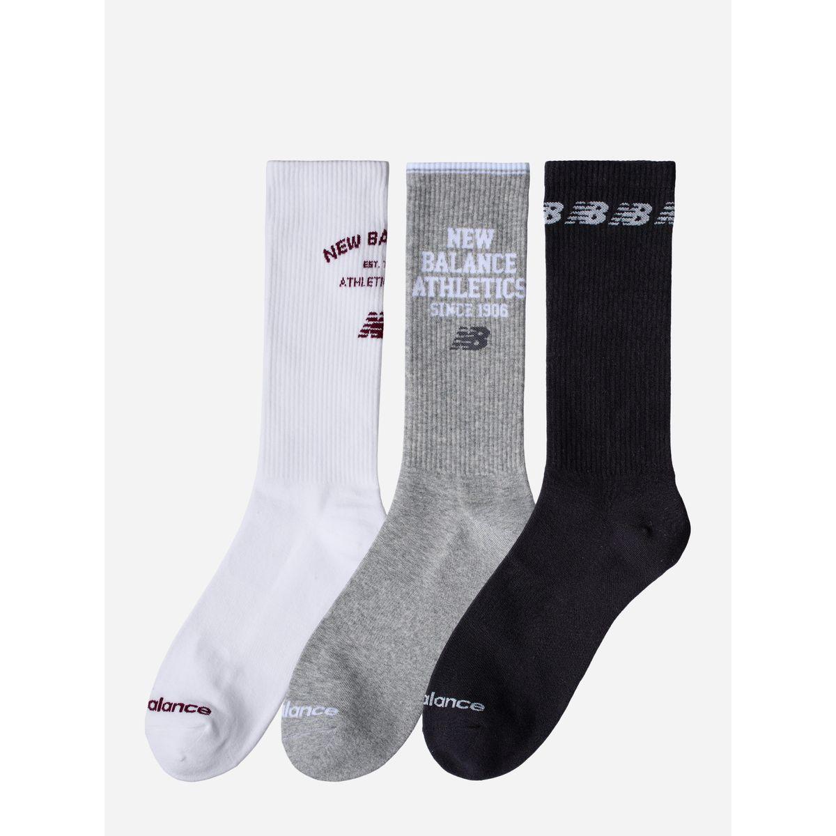 مجموعة من 3 - جوارب بطبعة شعار الماركة-women-socksandstockings-image-2