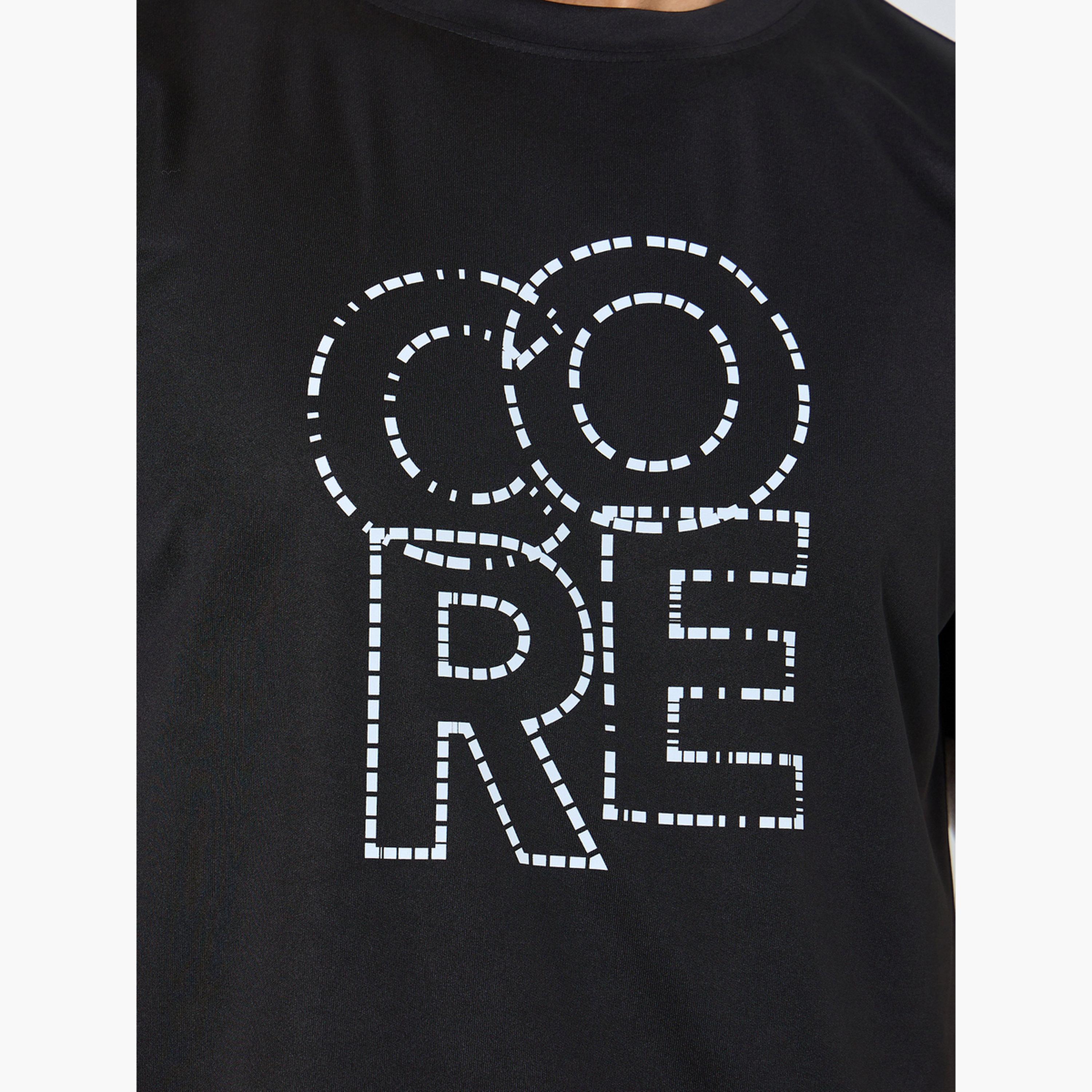 Styli Regular Fit Core Athleisure T-Shirt with Chest Print-men-clothing-sportswearandactivewear-tshirtsandpolos-image-3