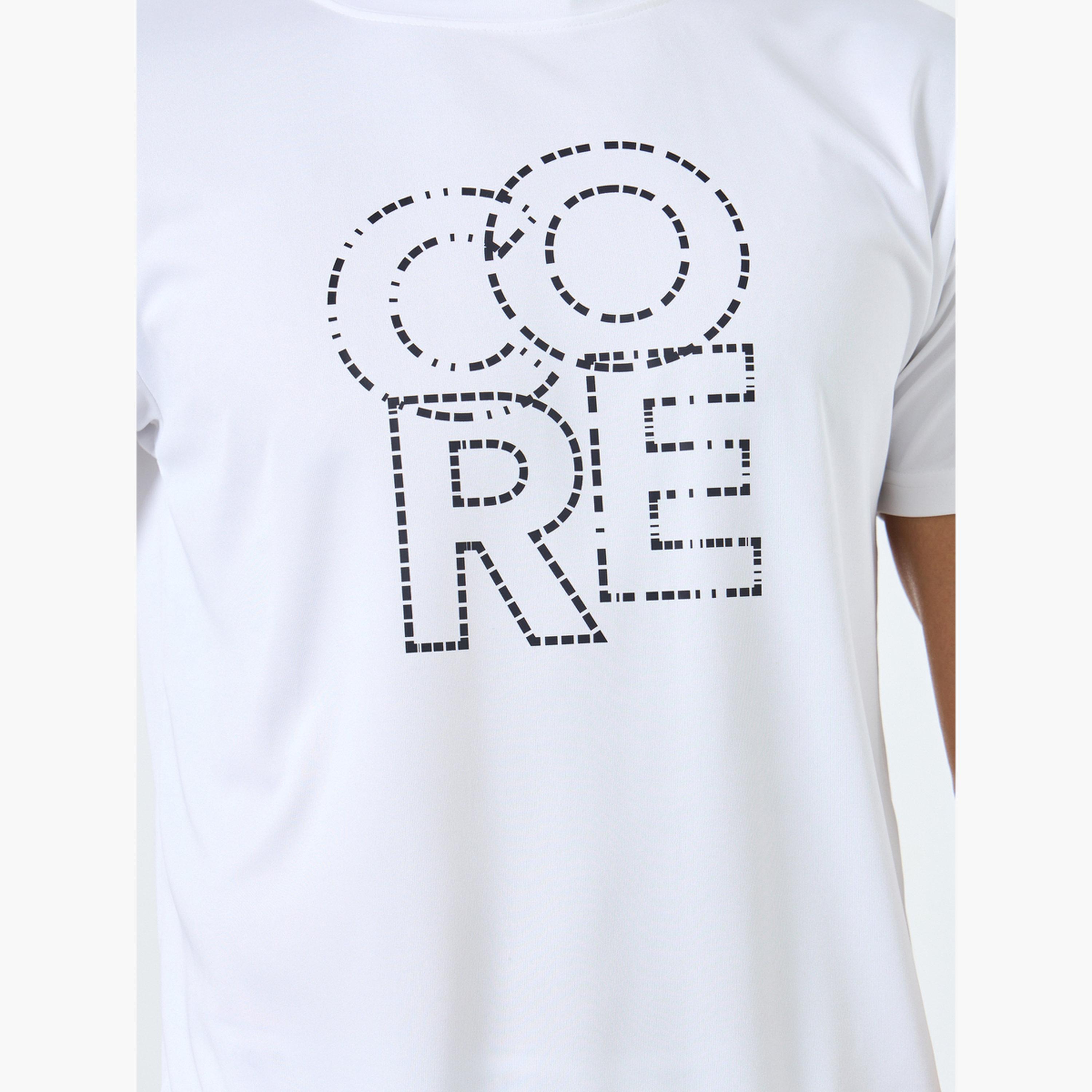 ستايلي - تي شيرت رياضي بقصّة عادية مع طباعة على الصدر للرجال-men-clothing-sportswearandactivewear-tshirtsandpolos-image-3