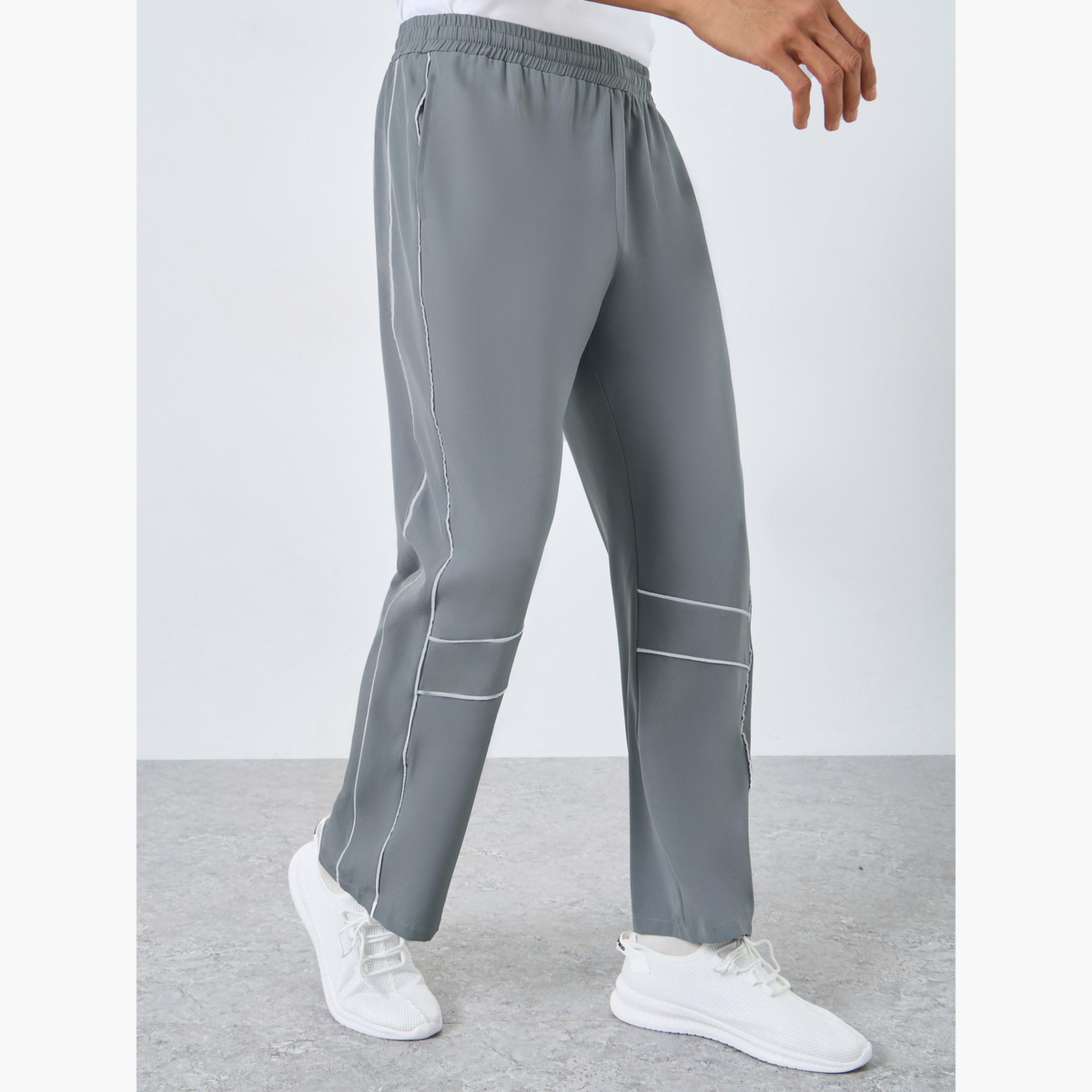 Styli Athleisure Track Pants with Piping Detail-men-clothing-sportswearandactivewear-bottoms-joggers-image-1