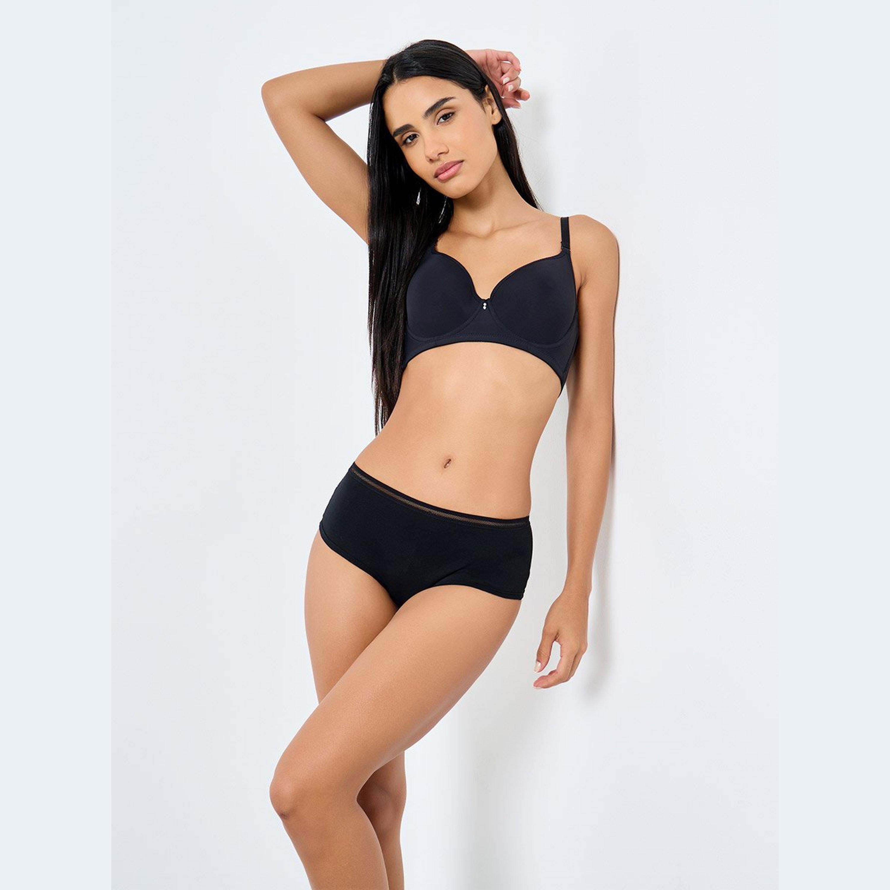 ستايلي - مجموعة من 6 - شورت قطني قصّة مريحة للأولاد-women-clothing-lingerie-panties-image-3