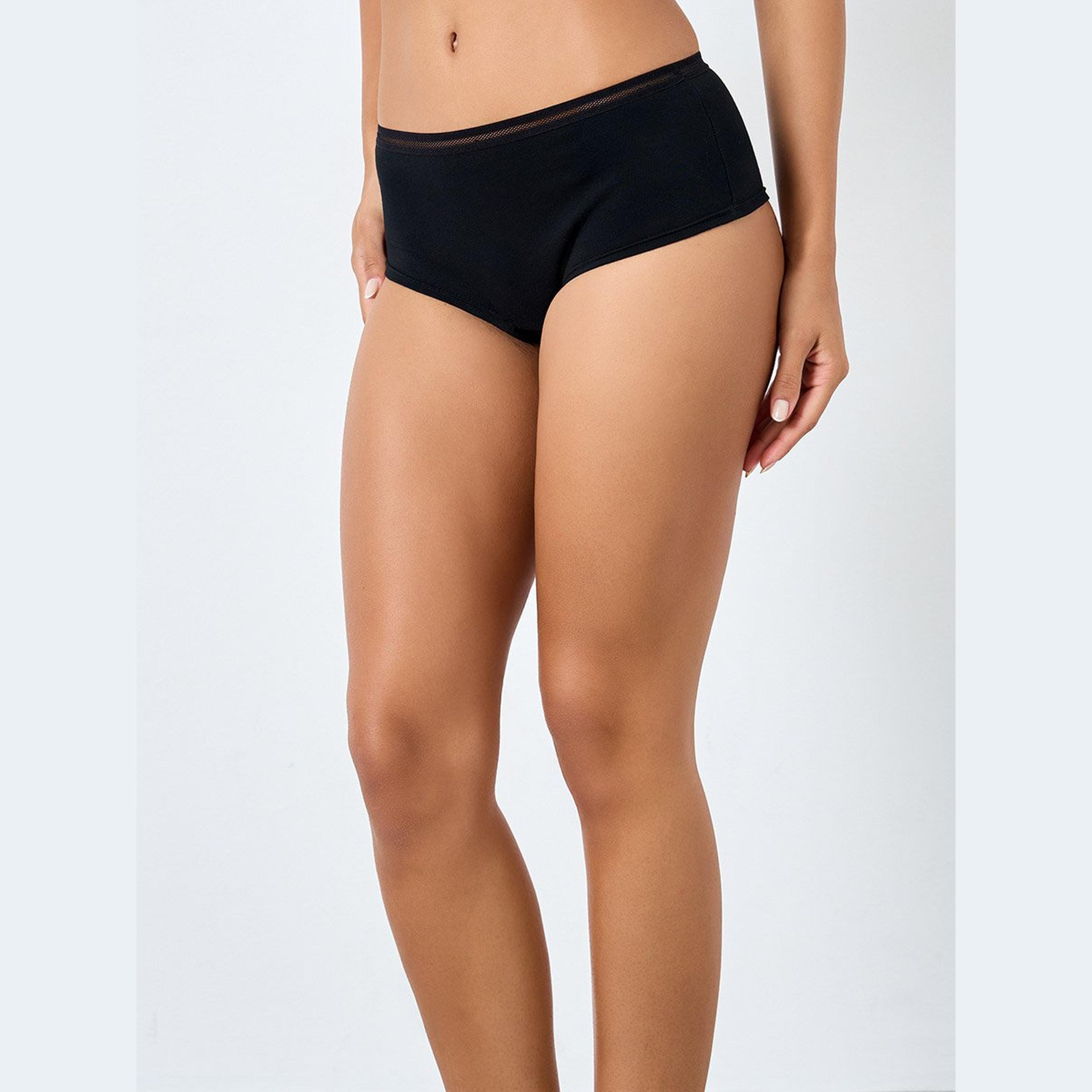 Styli Set of 6 - Comfortable Cotton Boyshort-women-clothing-lingerie-panties-image-4