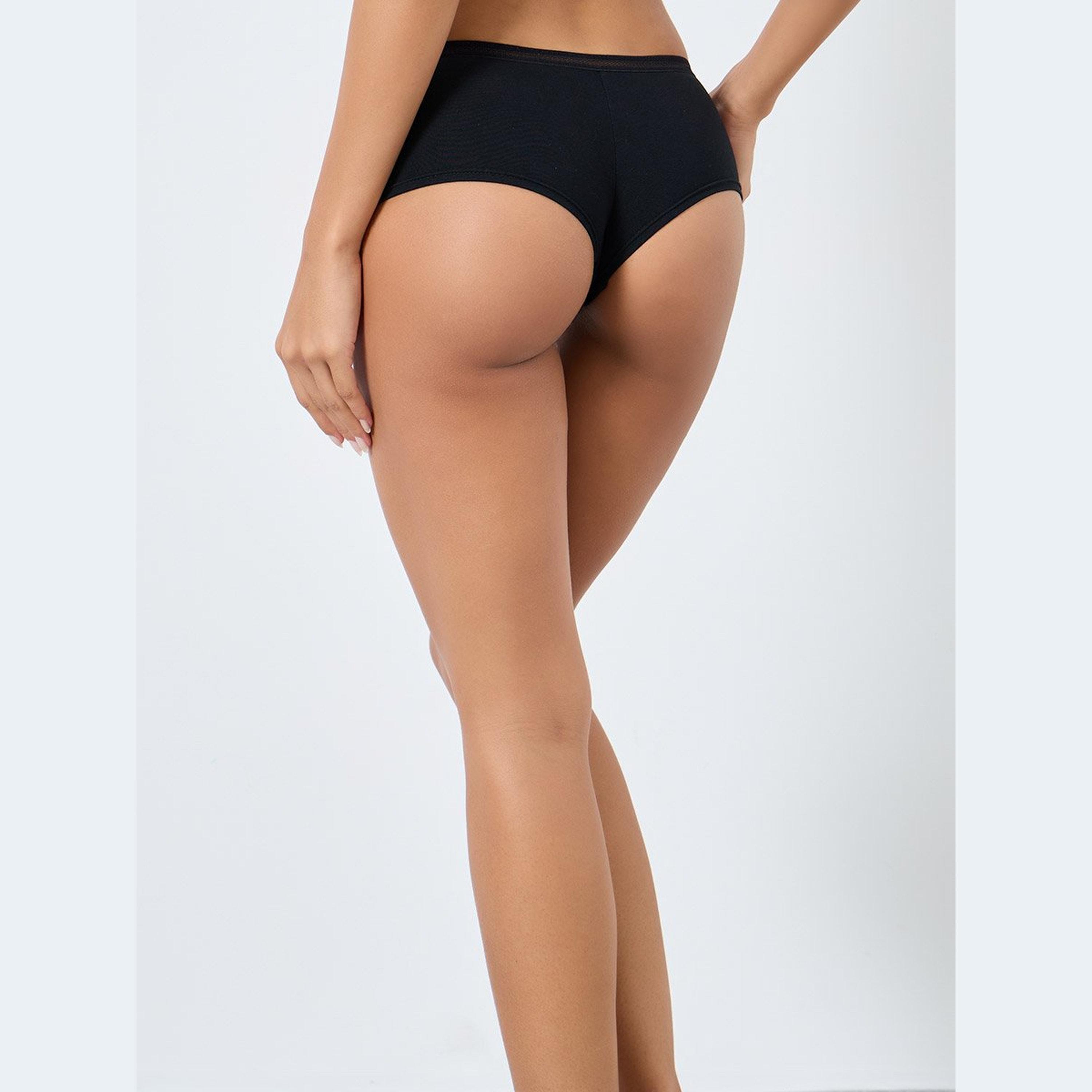 ستايلي - مجموعة من 6 - شورت قطني قصّة مريحة للأولاد-women-clothing-lingerie-panties-image-6